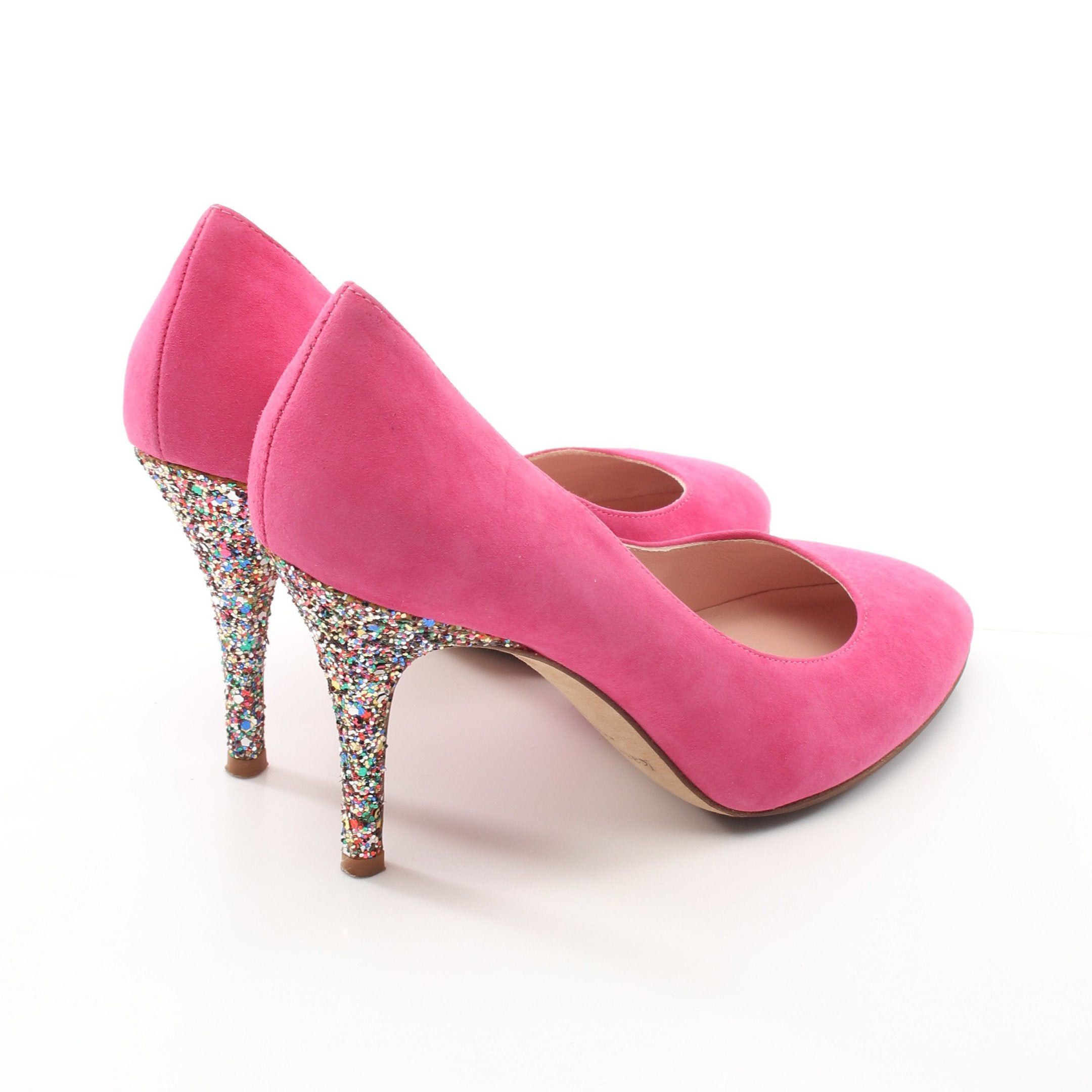 Kate Spade Kate Spade Pumps Suede Pink Purple Size ONE SIZE - 2 Thumbnail