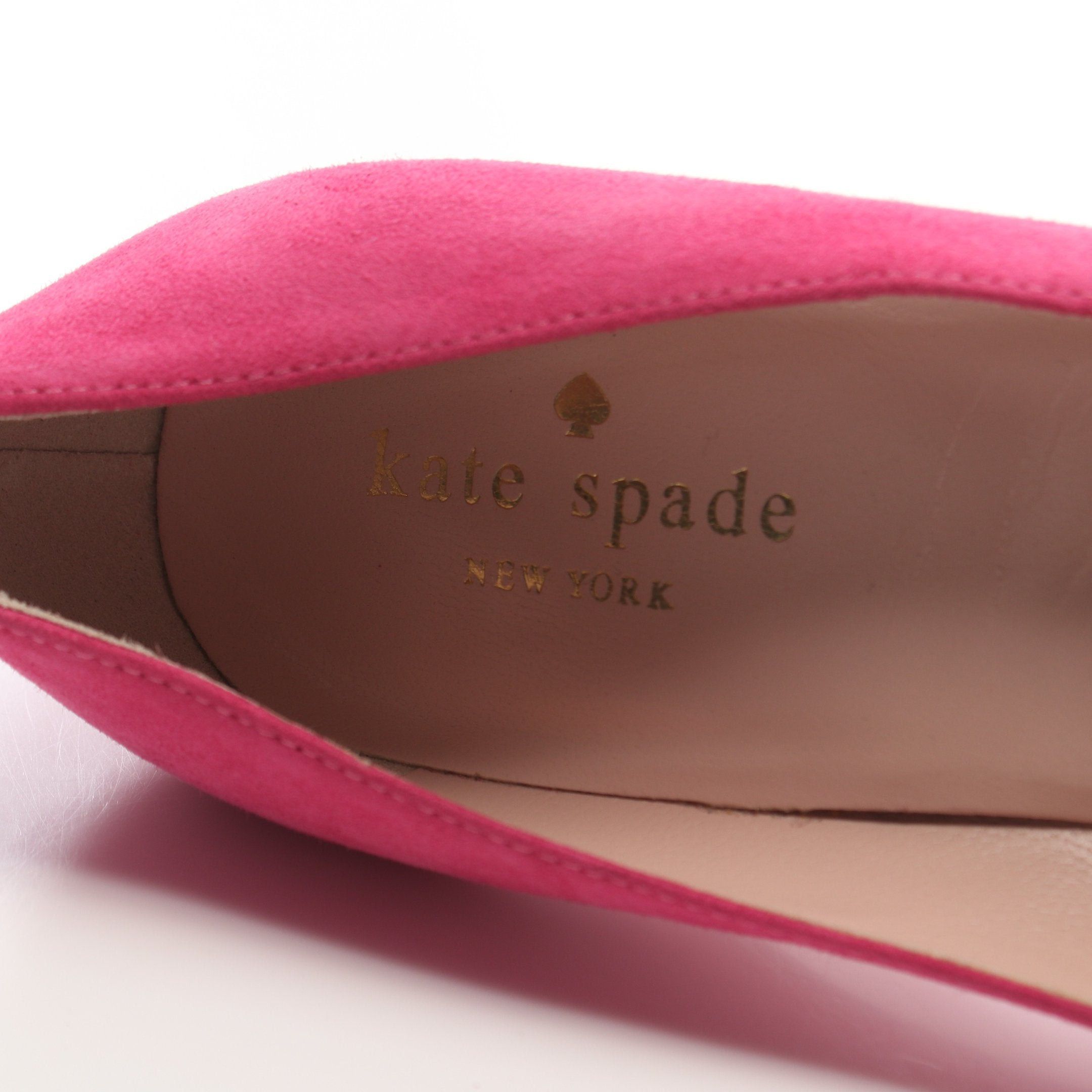 Kate Spade Kate Spade Pumps Suede Pink Purple Size ONE SIZE - 5 Thumbnail