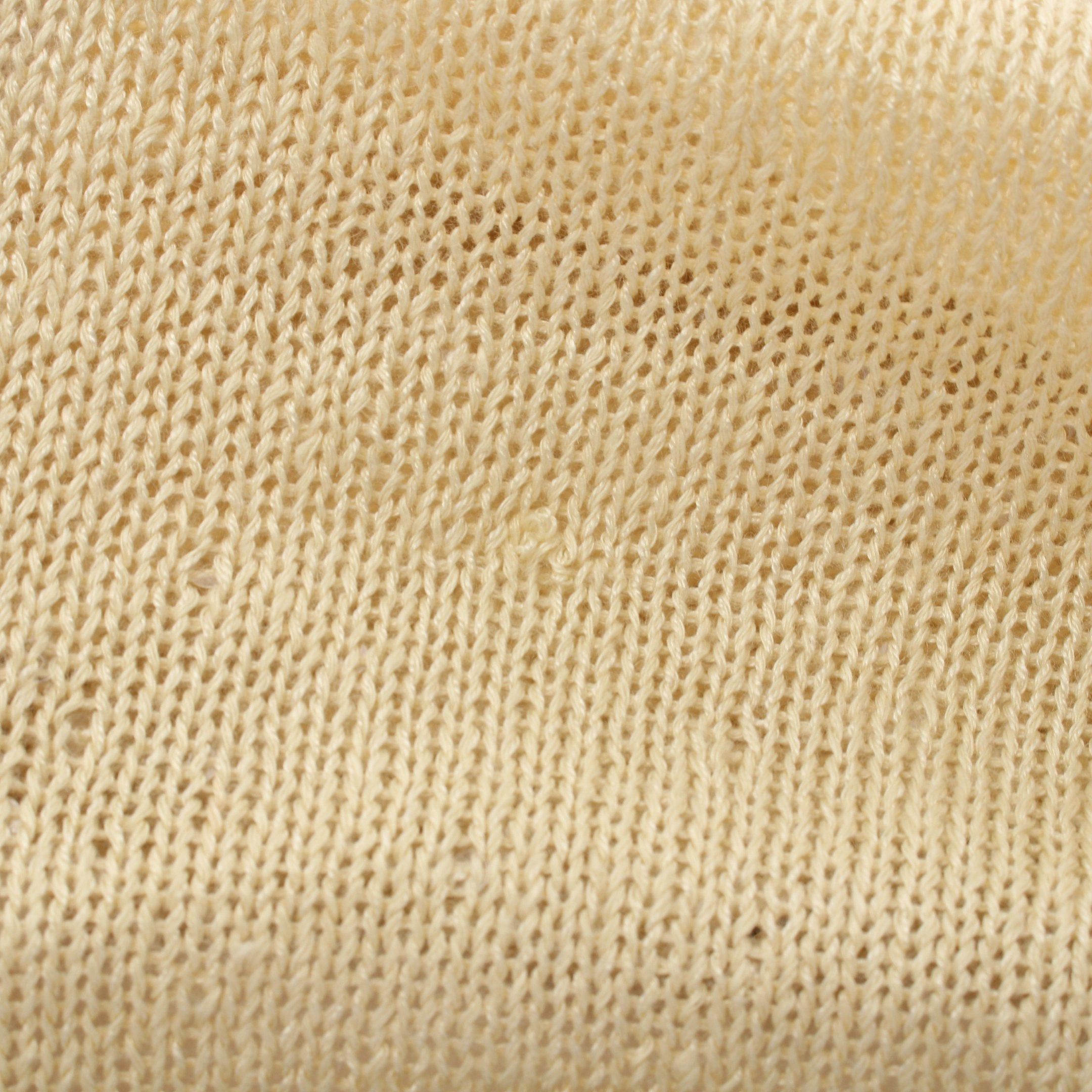 Brunello Cucinelli Brunello Cucinelli Tops Short Sleeve Linen Light Beige Sequin Size ONE SIZE - 8 Thumbnail