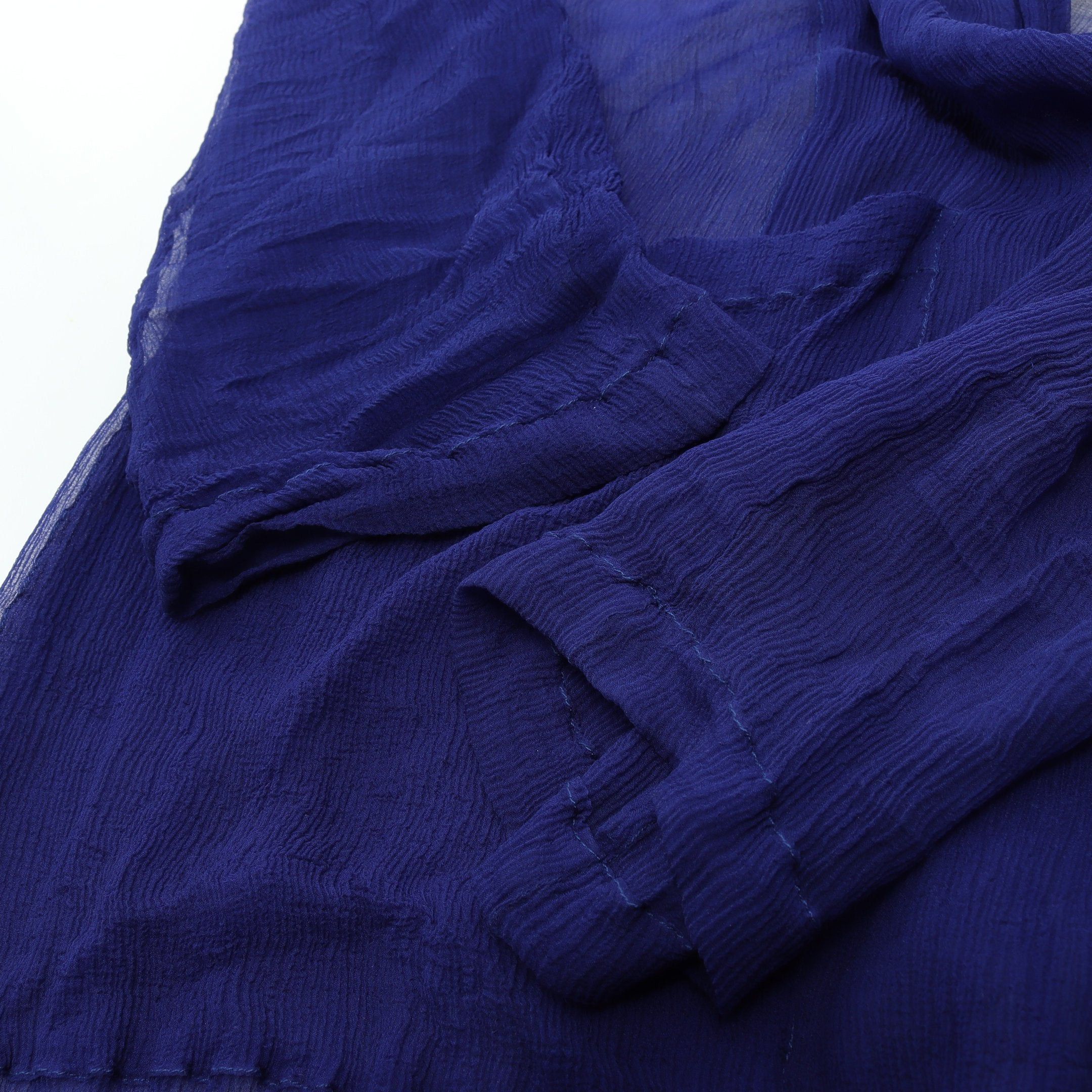 Dries Van Noten Dries Van Noten Bongo Coat Silk Blue Size ONE SIZE - 8 Thumbnail