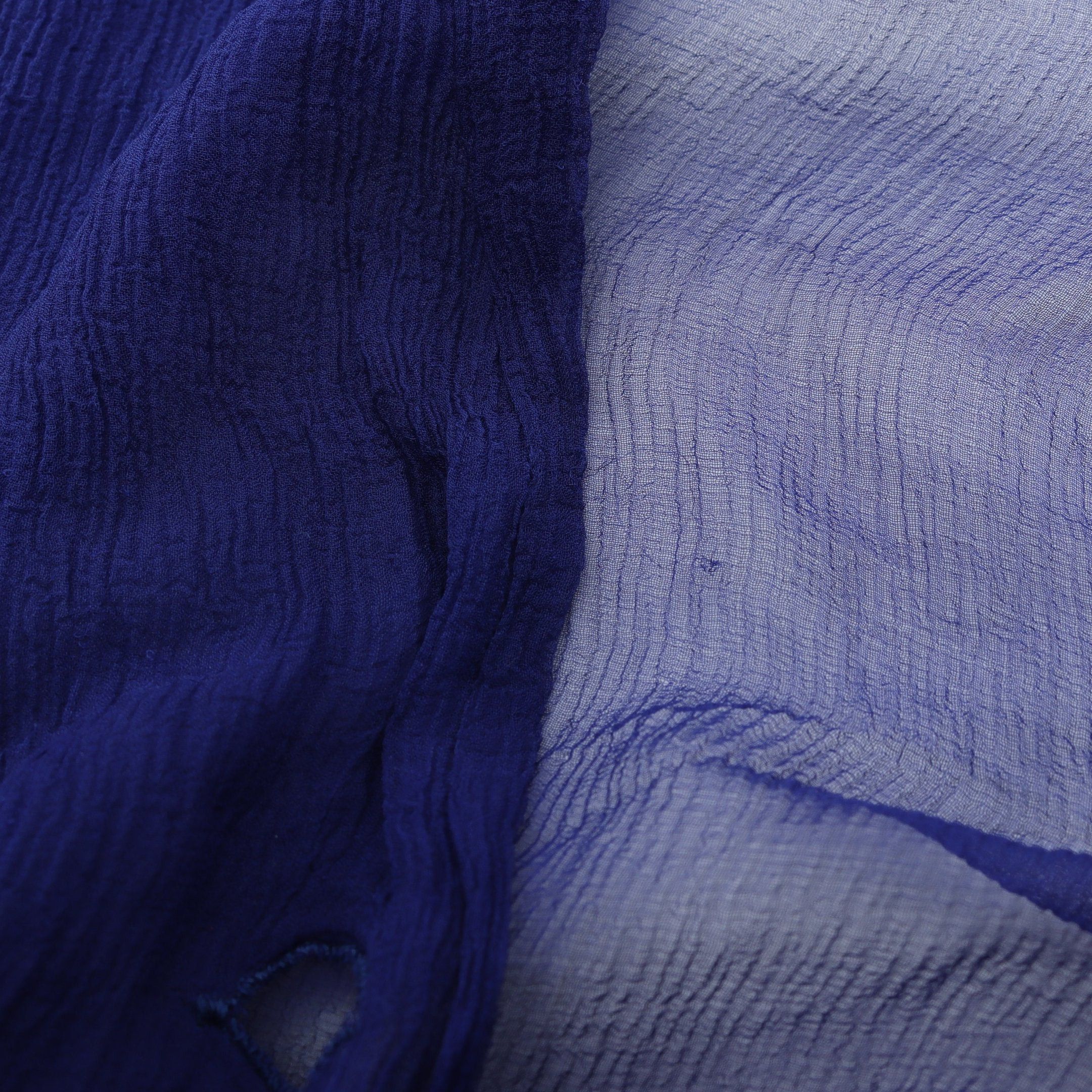 Dries Van Noten Dries Van Noten Bongo Coat Silk Blue Size ONE SIZE - 6 Thumbnail