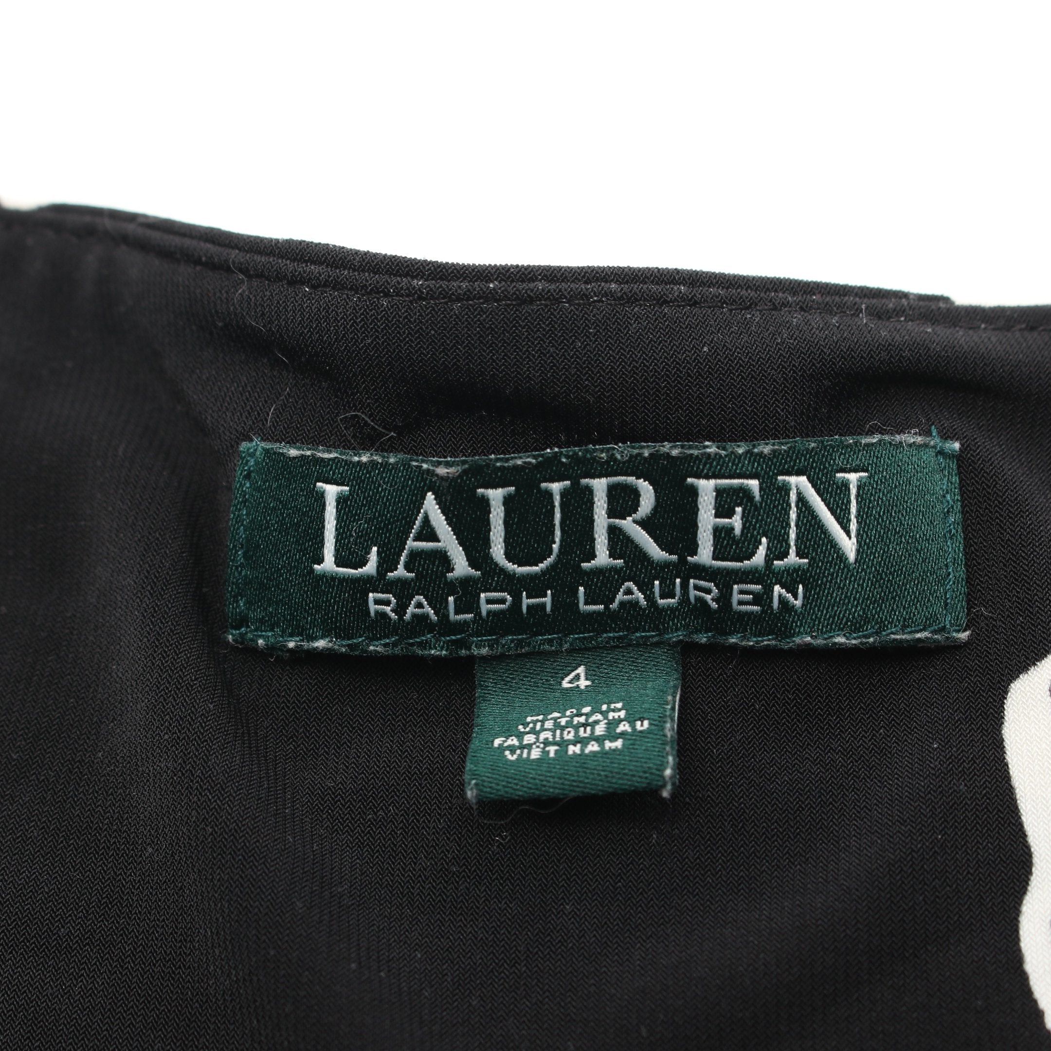 Ralph Lauren Ralph Lauren One Piece Cachecoeur Floral Black White Gray Size ONE SIZE - 3 Thumbnail