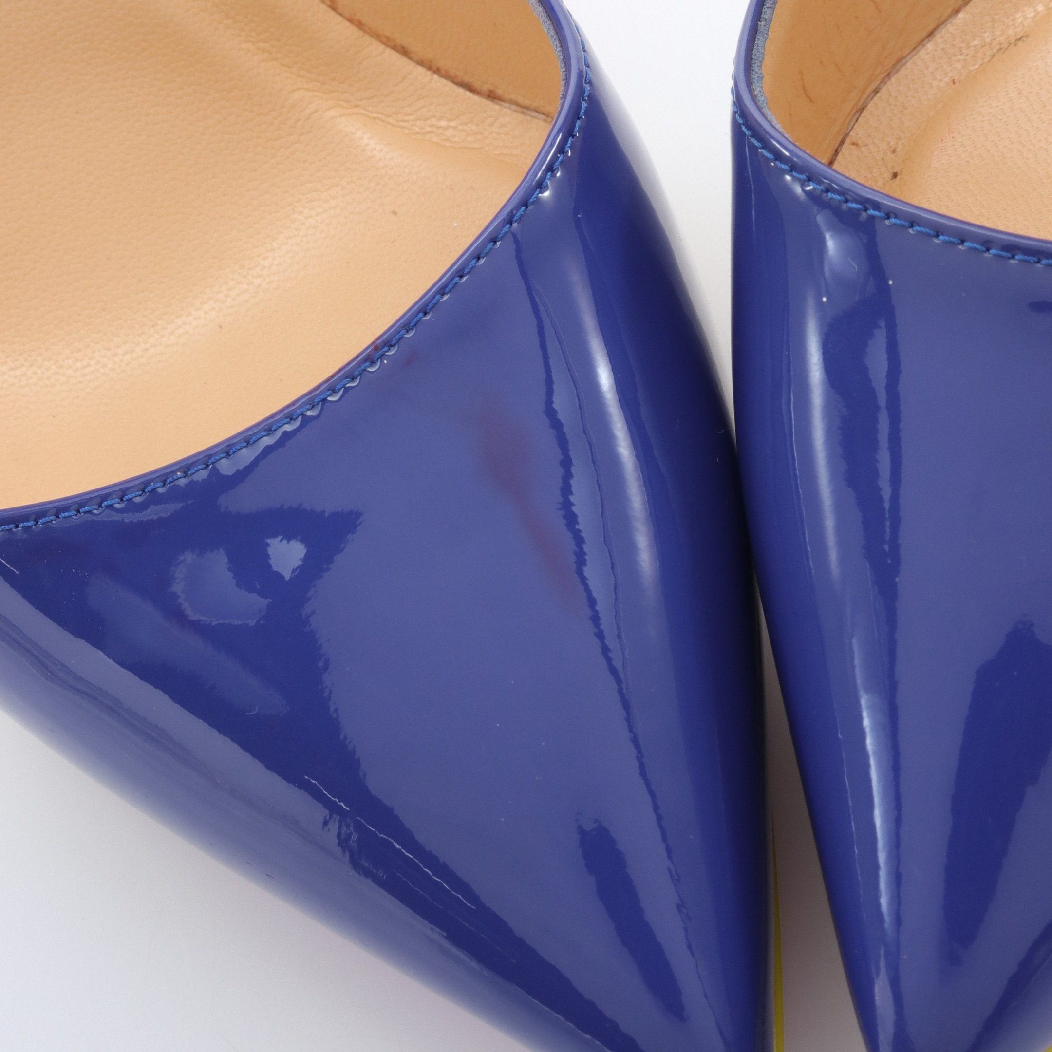 Christian Louboutin Christian Louboutin Pumps Patent Leather Blue Yellow Red Size ONE SIZE - 9 Thumbnail