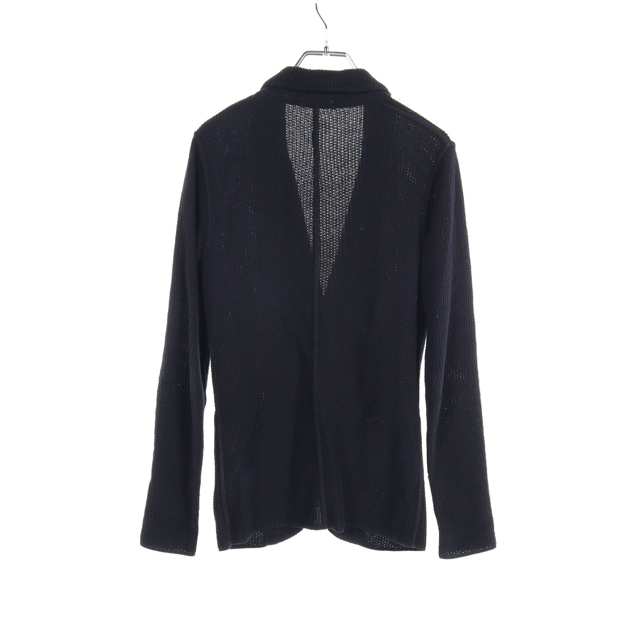 Lardini Lardini Knit Jacket Cotton Navy Size ONE SIZE - 2 Thumbnail