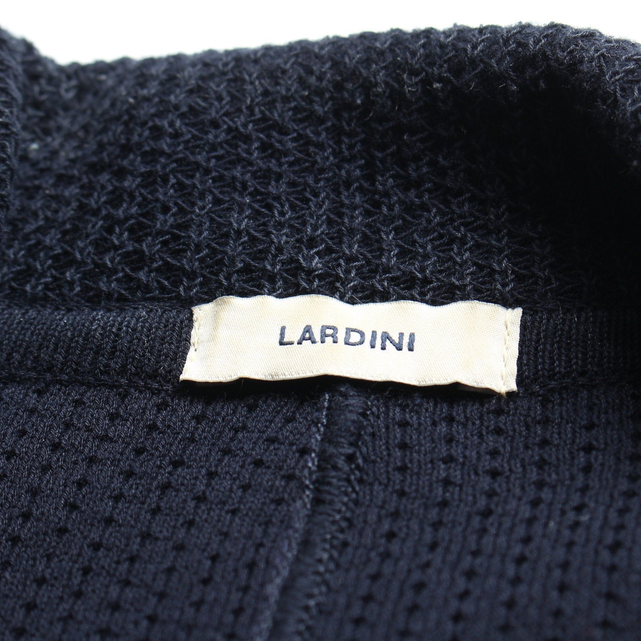Lardini Lardini Knit Jacket Cotton Navy Size ONE SIZE - 3 Thumbnail