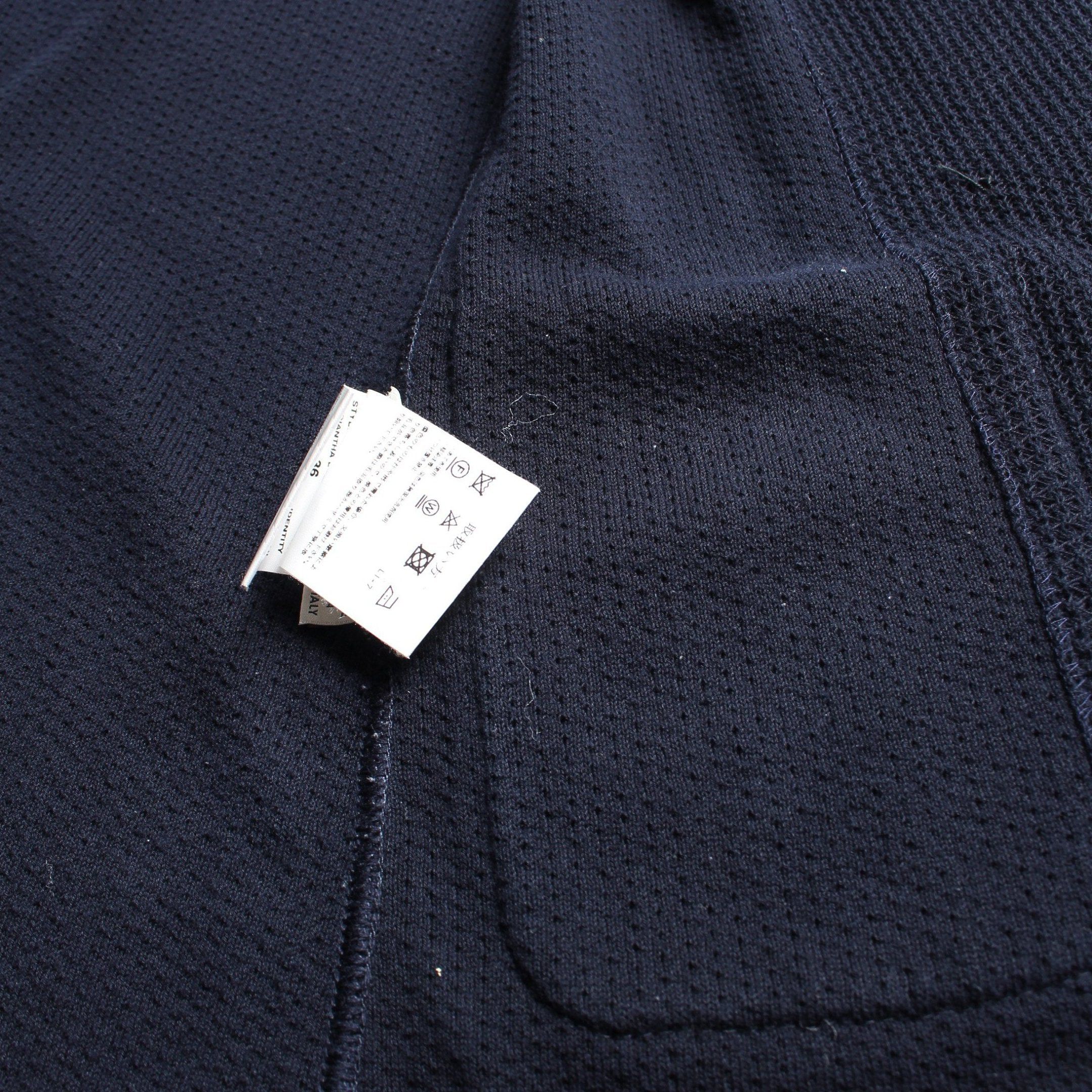 Lardini Lardini Knit Jacket Cotton Navy Size ONE SIZE - 7 Thumbnail
