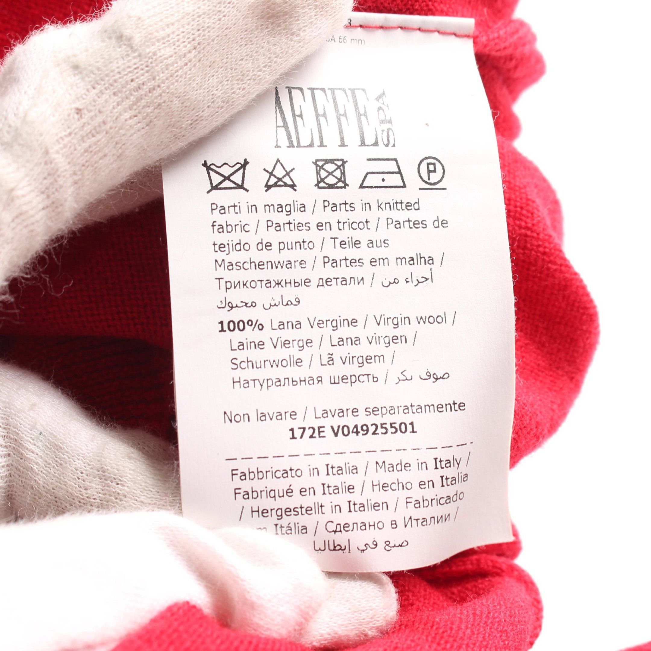 Moschino Moschino Transformers Bear Long Knit Wool Red Multicolor Size ONE SIZE - 4 Thumbnail