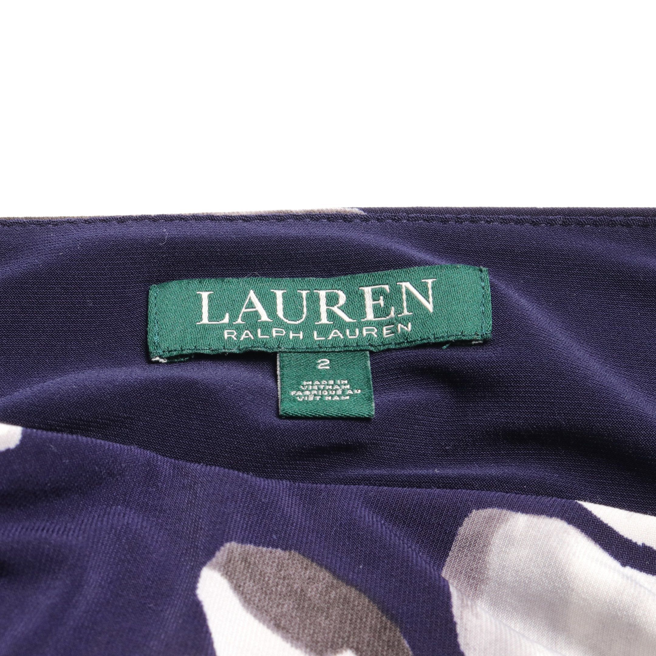 Ralph Lauren Ralph Lauren One Piece Floral Pattern Navy White Gray Size ONE SIZE - 3 Thumbnail
