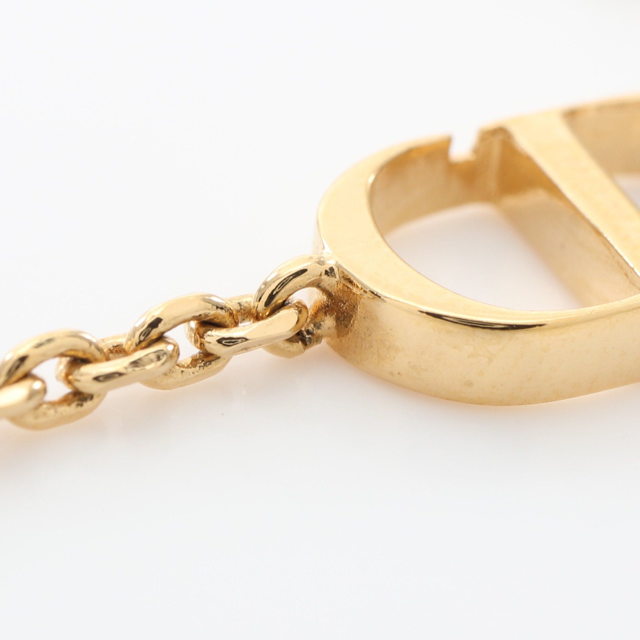 Dior Dior Petit Cd Bracelet Gp Fake Pearl Gold Off White Size ONE SIZE - 6 Thumbnail