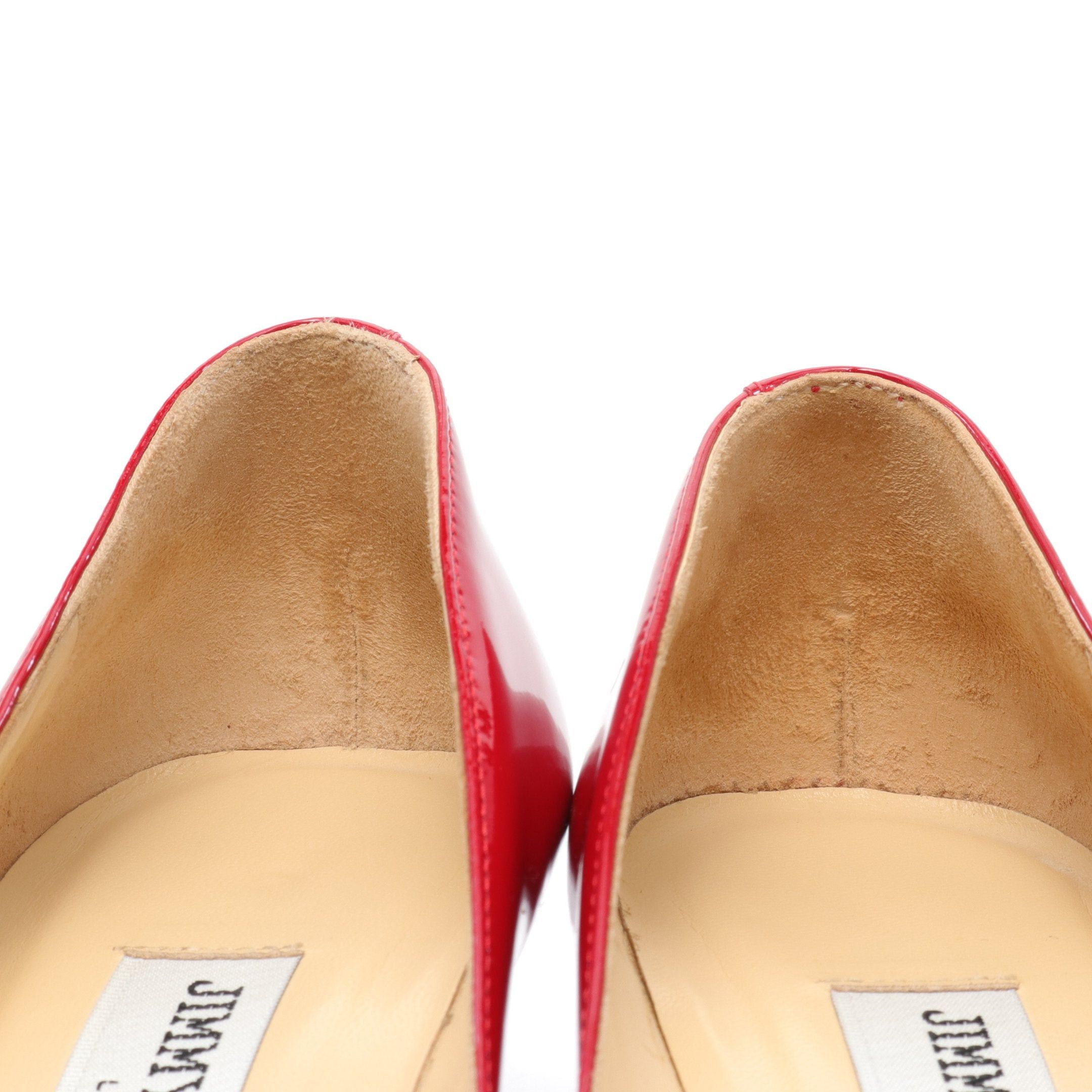 Jimmy Choo Jimmy Choo Irena Pumps Patent Leather Red Size ONE SIZE - 6 Thumbnail