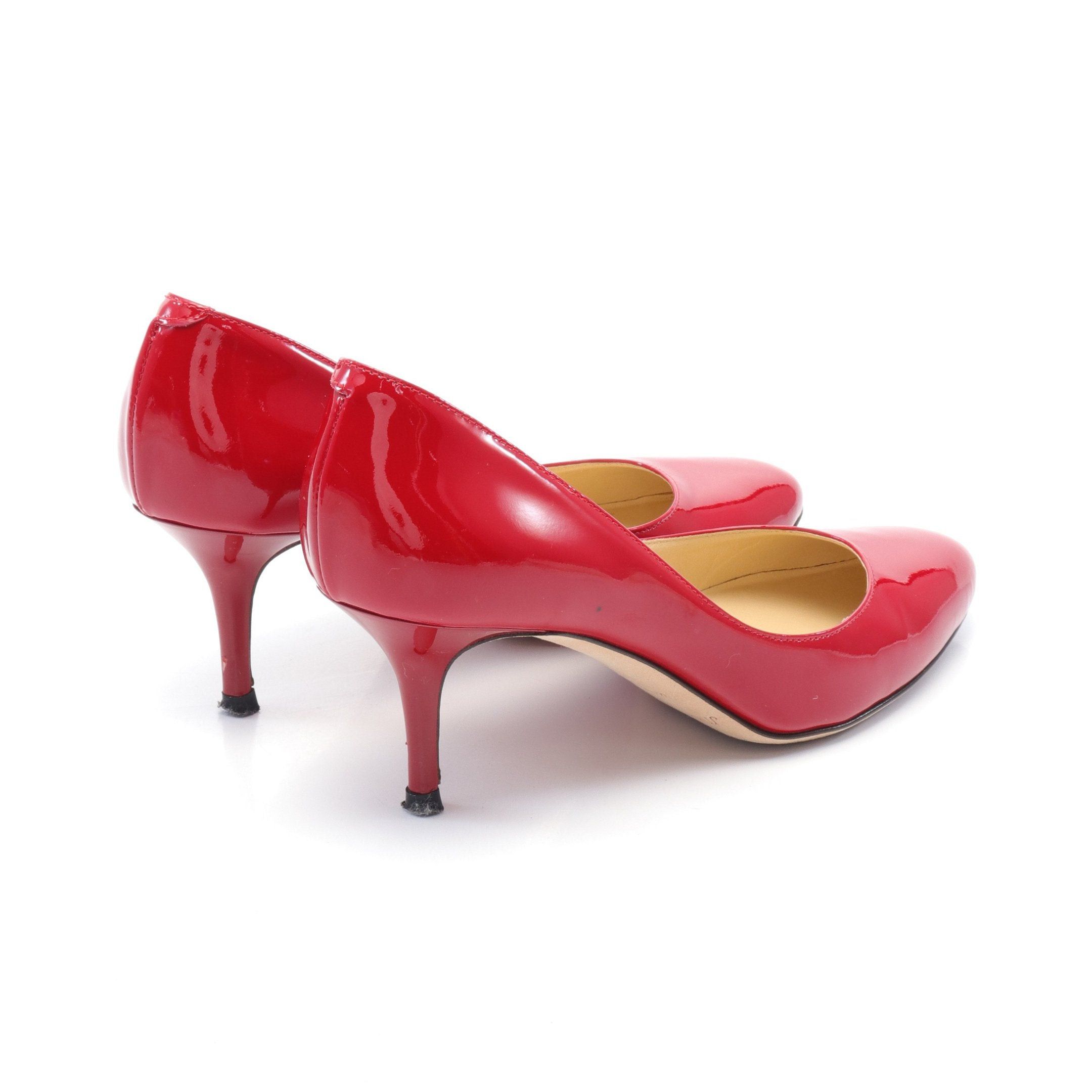 Jimmy Choo Jimmy Choo Irena Pumps Patent Leather Red Size ONE SIZE - 2 Thumbnail