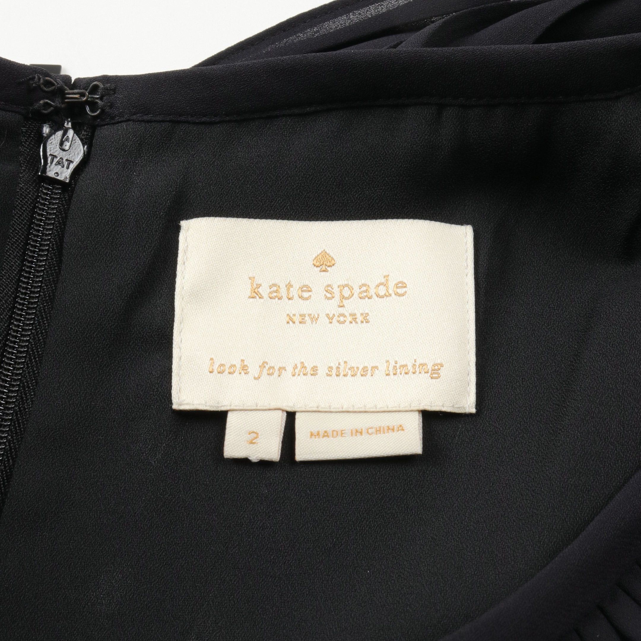 Kate Spade Kate Spade Pleats One Piece Black Size ONE SIZE - 3 Thumbnail