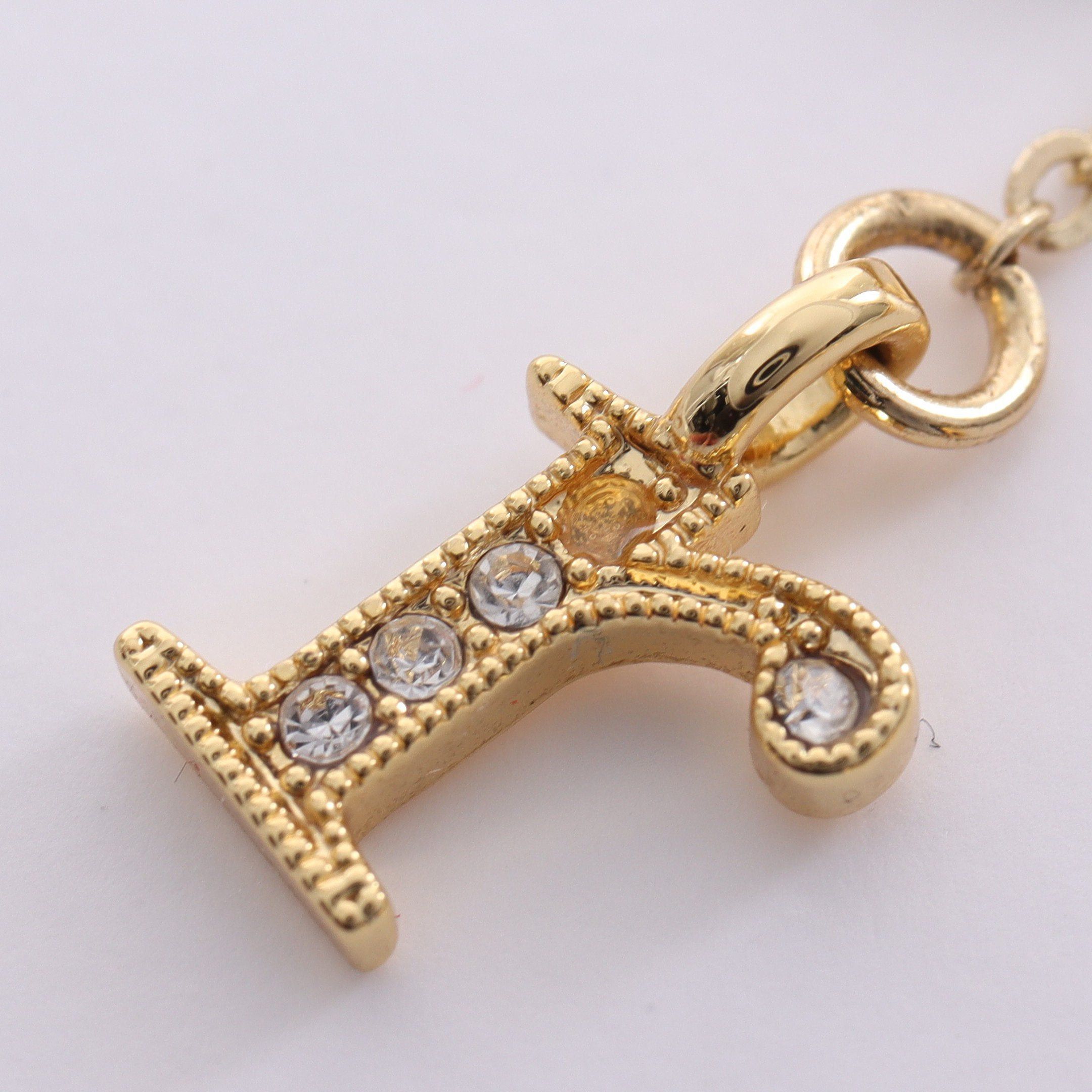 Dior Dior Dior Logo Earrings Gp Rhinestone Gold Clear Size ONE SIZE - 5 Thumbnail