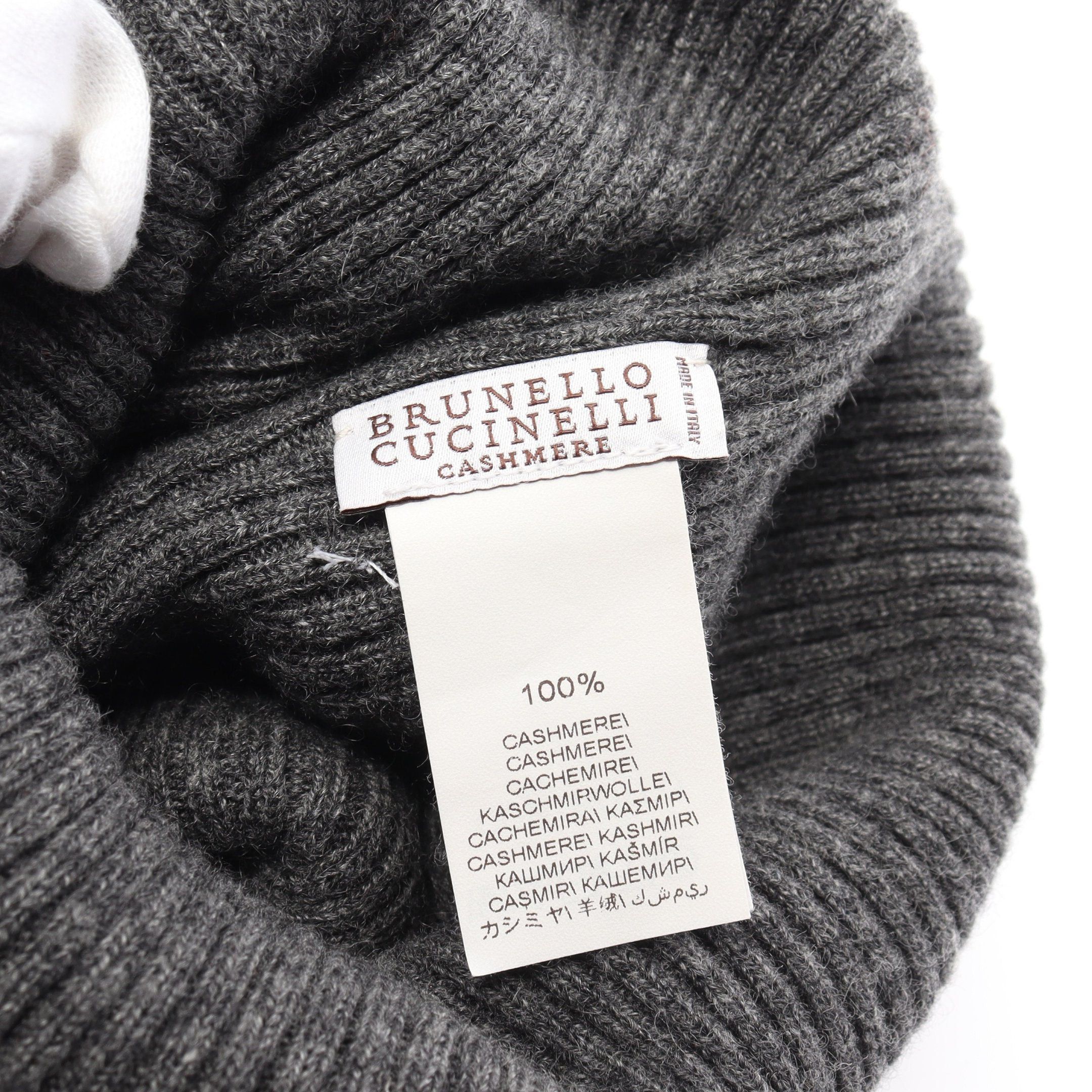 Brunello Cucinelli Brunello Cucinelli Knit Hat Beanie Cashmere Orange Red Size ONE SIZE - 4 Thumbnail