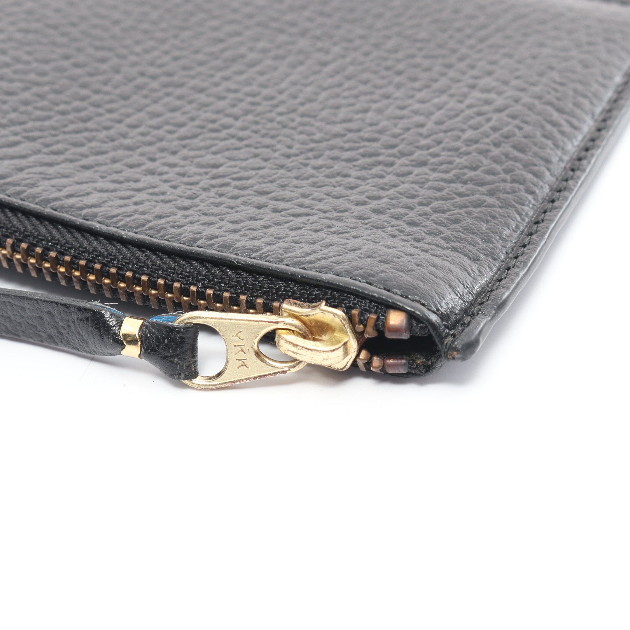 Comme des Garcons Comme Des Garcons L-Shaped Zipper Compact Wallet Coin Purse Leather Black Size ONE SIZE - 9 Thumbnail