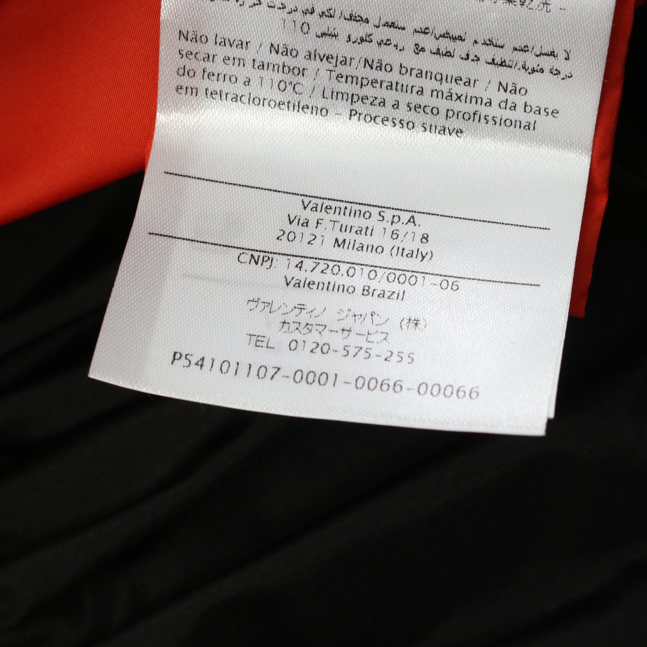 Valentino Valentino Blouson Silk Black Size ONE SIZE - 4 Thumbnail
