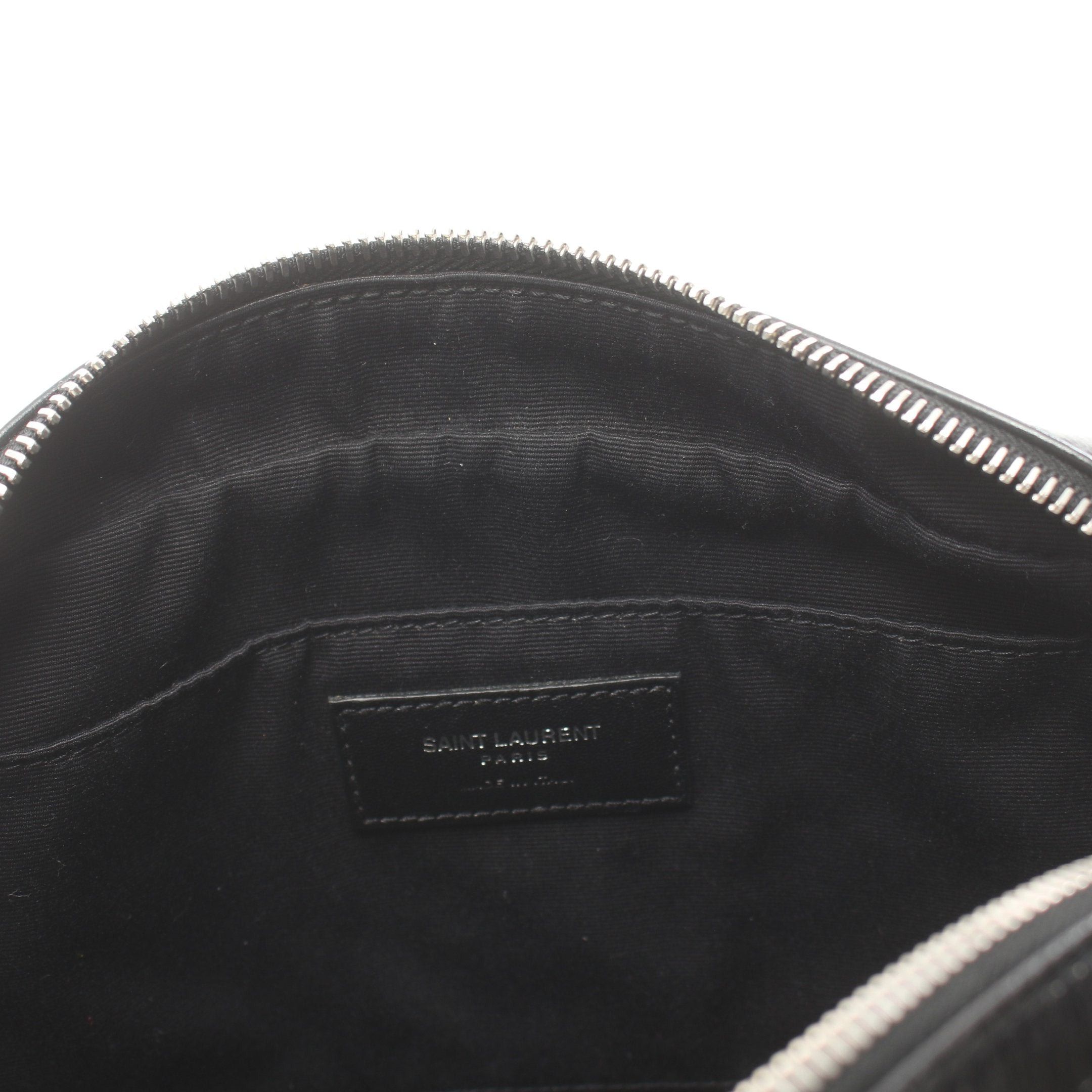 Yves Saint Laurent Yves Saint Laurent Lou Roux Monogram Camera Bag Shoulder Leather Black Size ONE SIZE - 6 Thumbnail