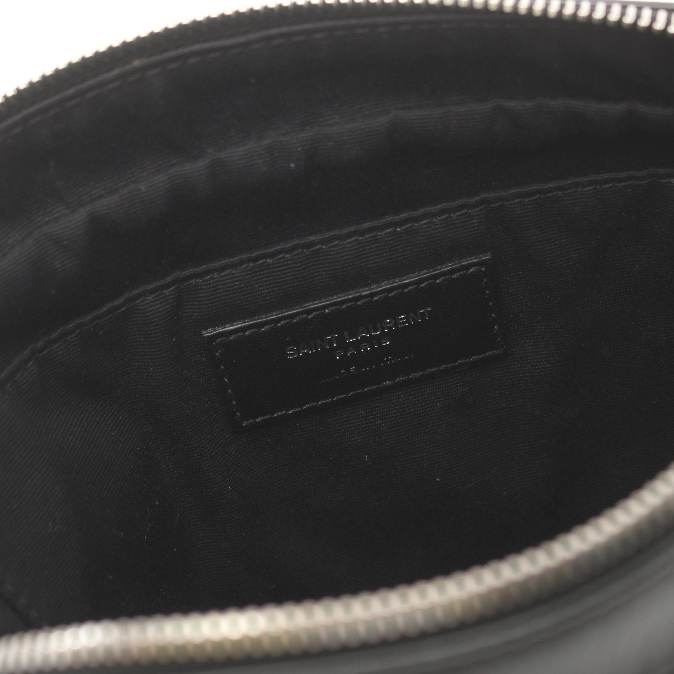 Yves Saint Laurent Yves Saint Laurent Lou Roux Monogram Camera Bag Shoulder Leather Black Size ONE SIZE - 4 Thumbnail