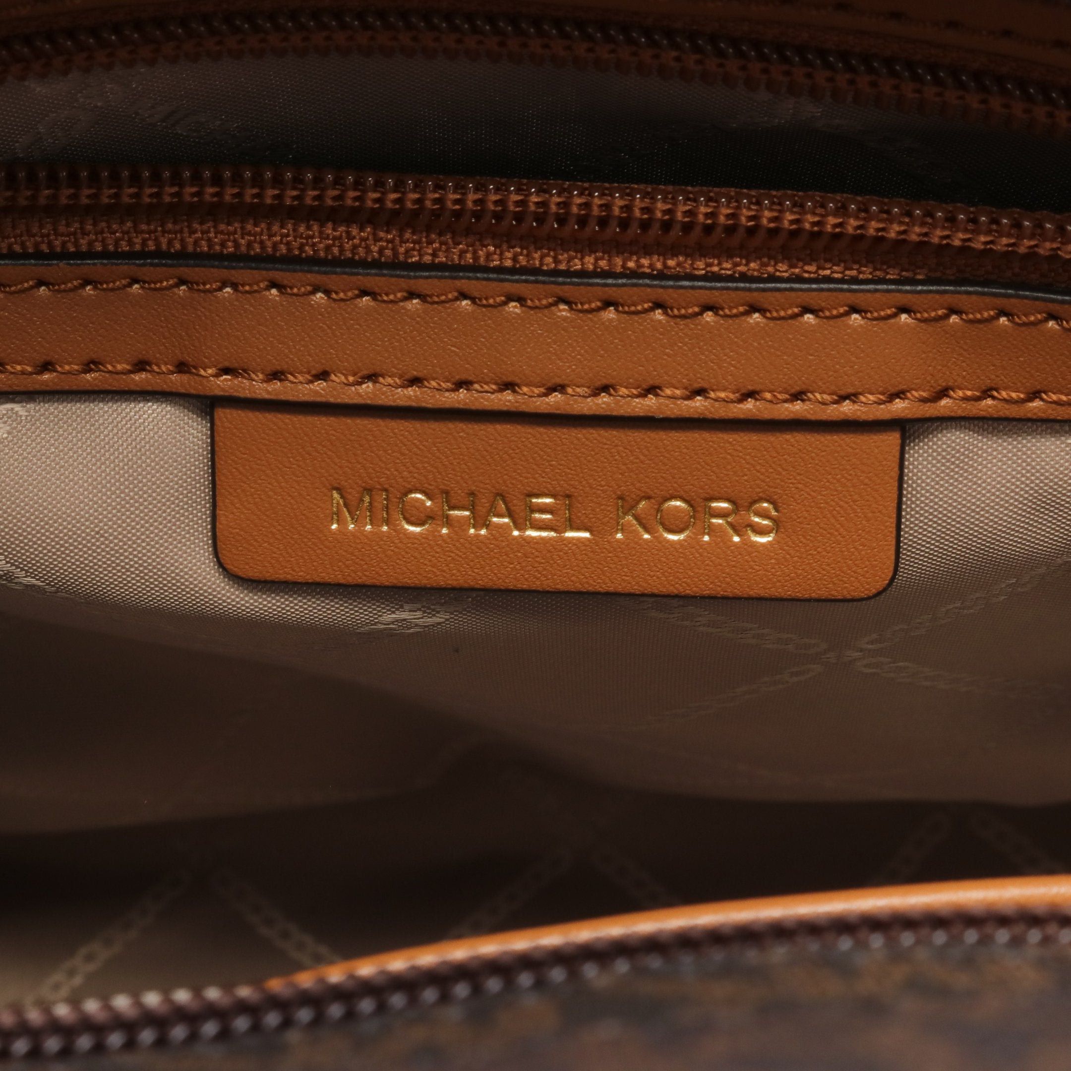 Michael Kors Michael Kors Bedford Shoulder Bag Tote Leather Dark Brown Size ONE SIZE - 4 Thumbnail