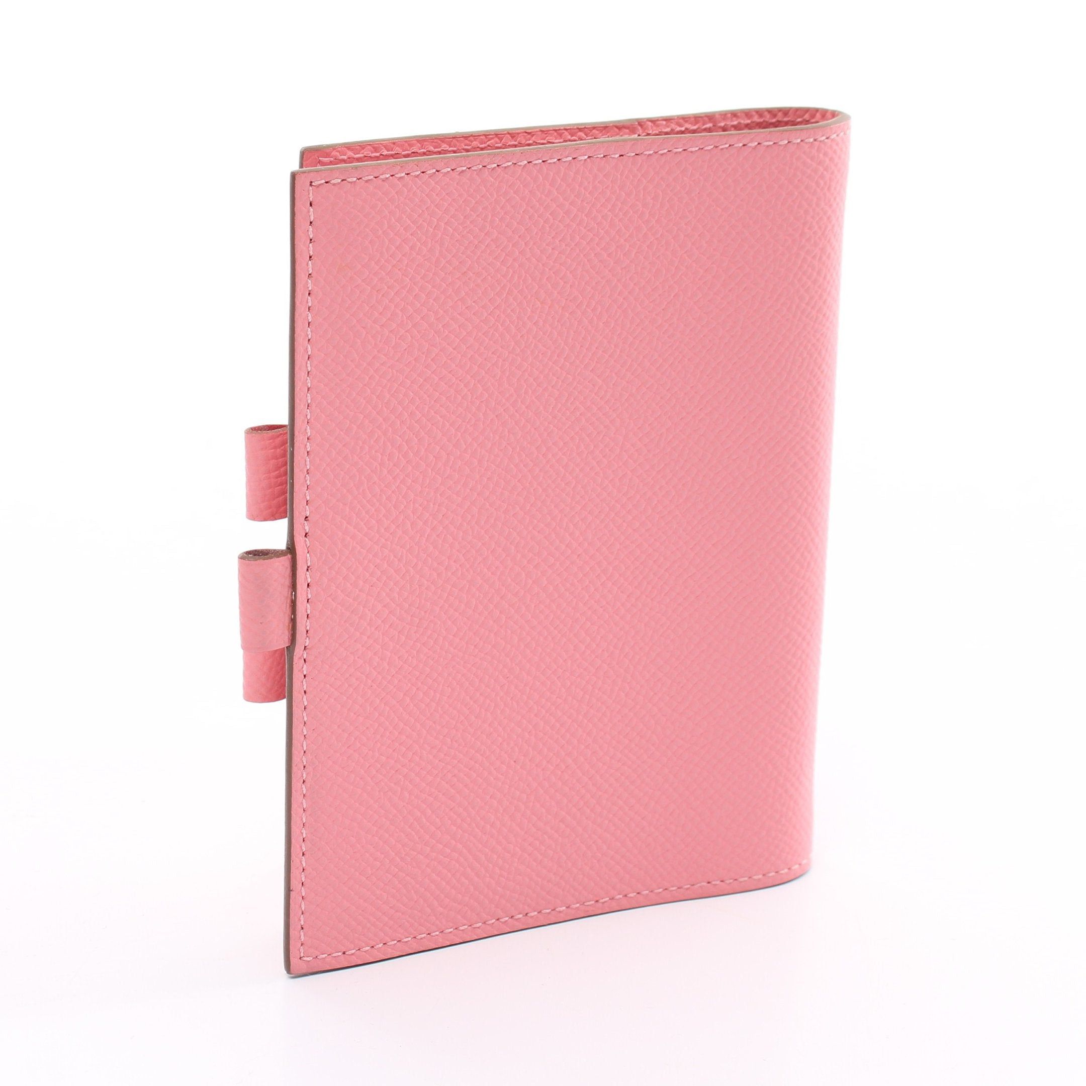 Hermes Hermes Agenda Gm Rose Confetti Notebook Cover Veau Epsom Pink Silver Hardware □ R Stamp Size ONE SIZE - 2 Thumbnail