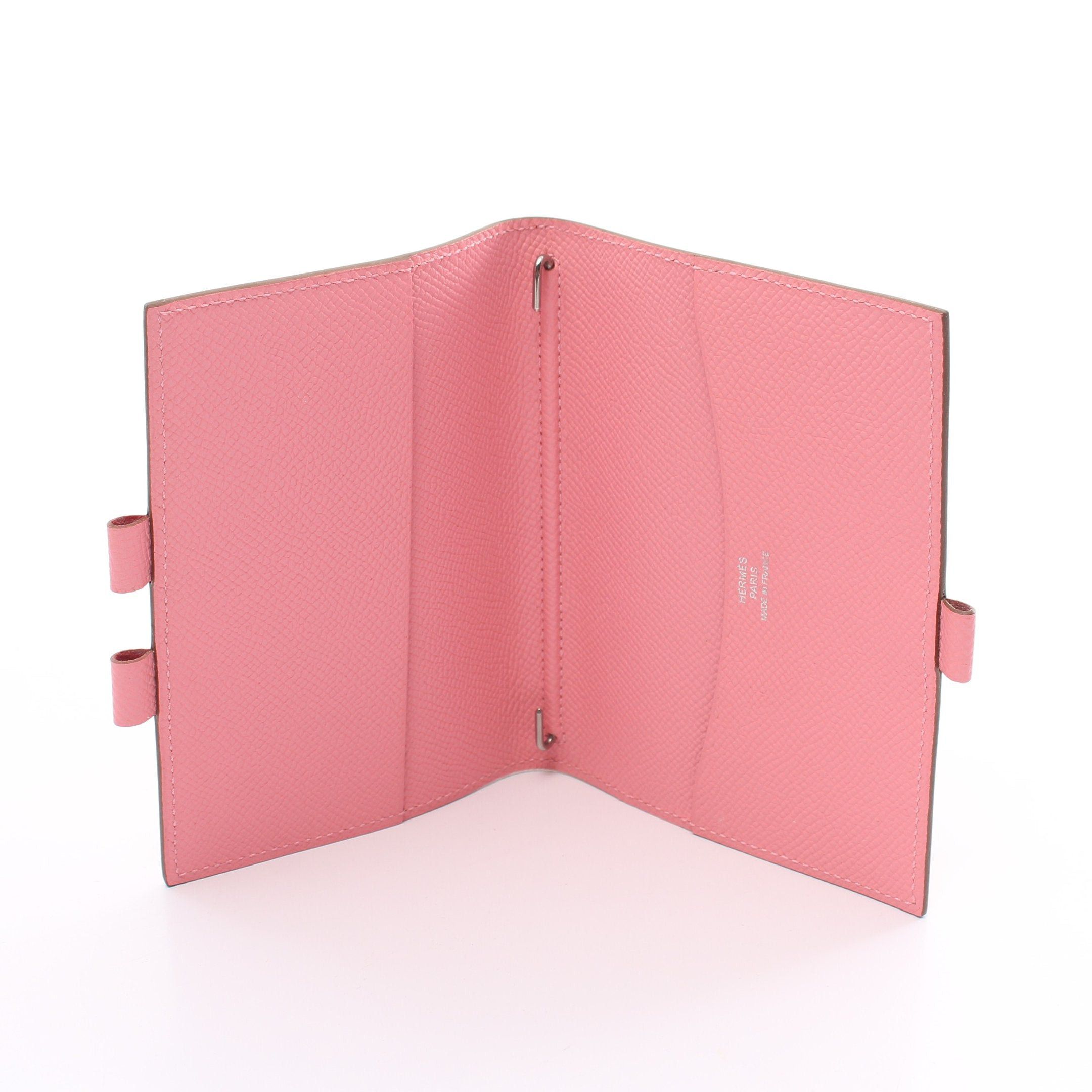 Hermes Hermes Agenda Gm Rose Confetti Notebook Cover Veau Epsom Pink Silver Hardware □ R Stamp Size ONE SIZE - 3 Thumbnail