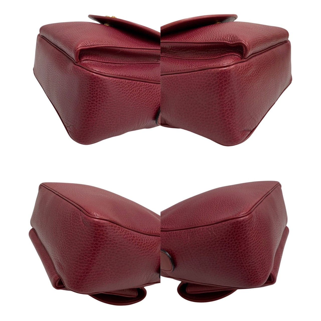 Celine Celine Handbag Wine Leather Size ONE SIZE - 7 Thumbnail