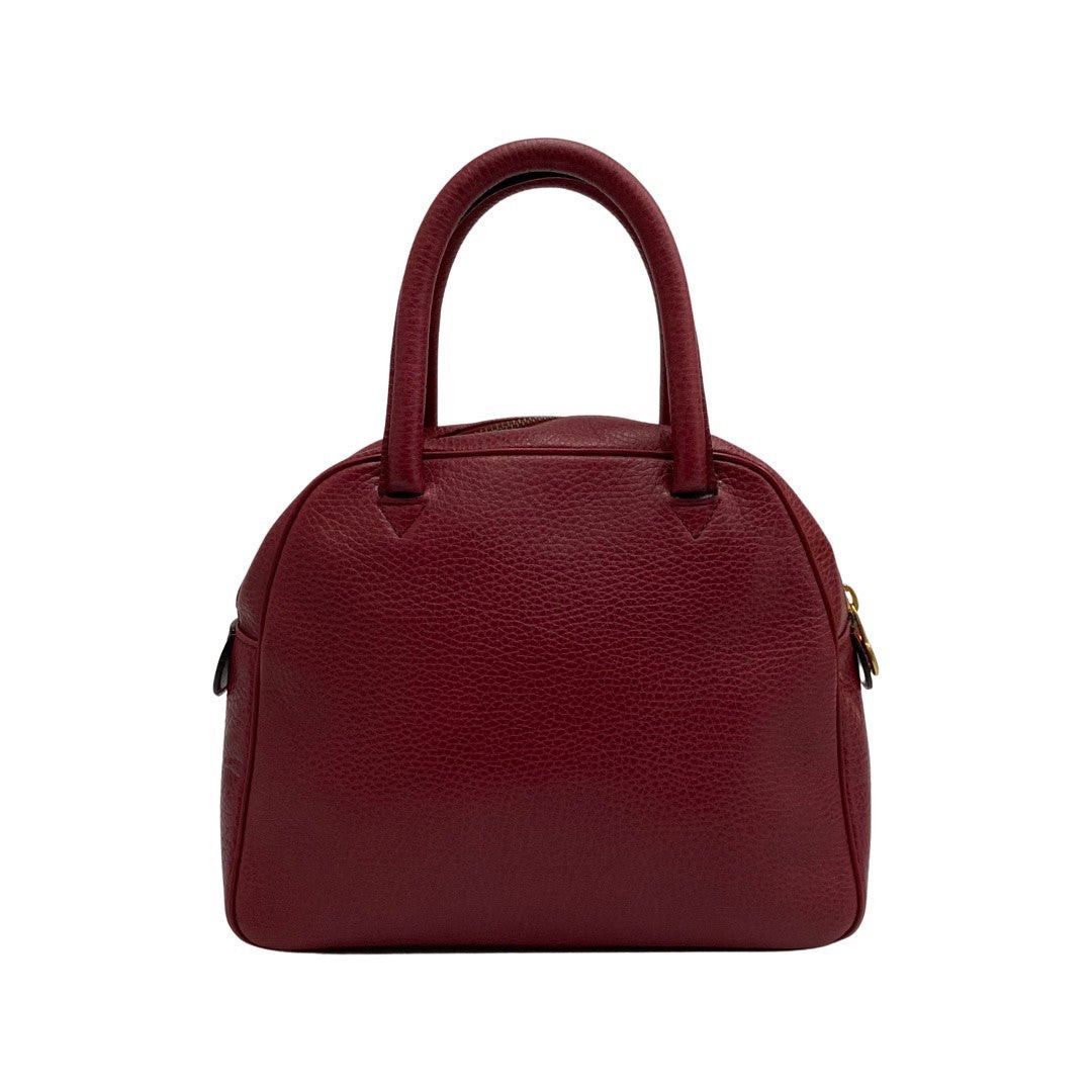 Celine Celine Handbag Wine Leather Size ONE SIZE - 4 Thumbnail
