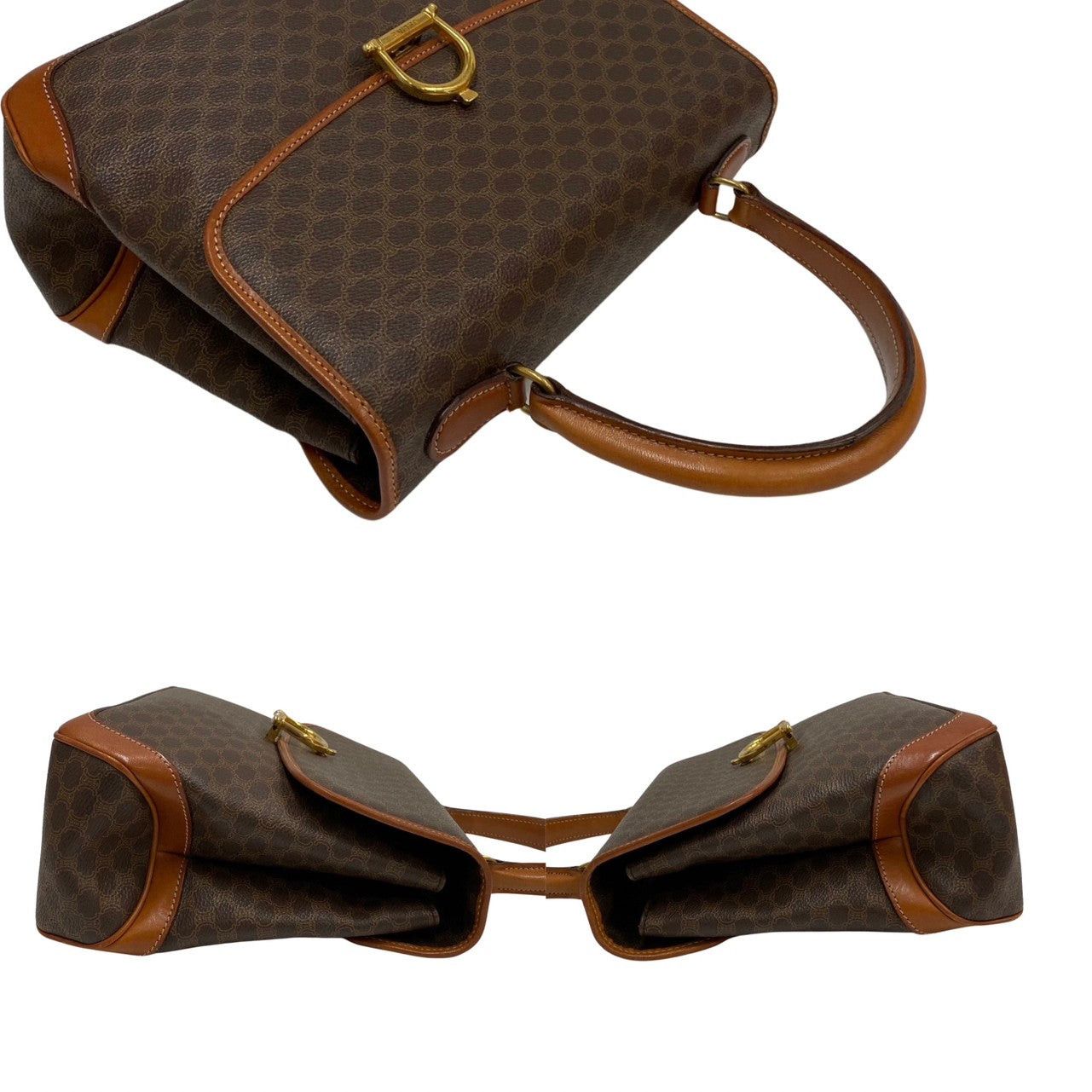 Celine Celine Handbag Brown Leather Size ONE SIZE - 5 Thumbnail