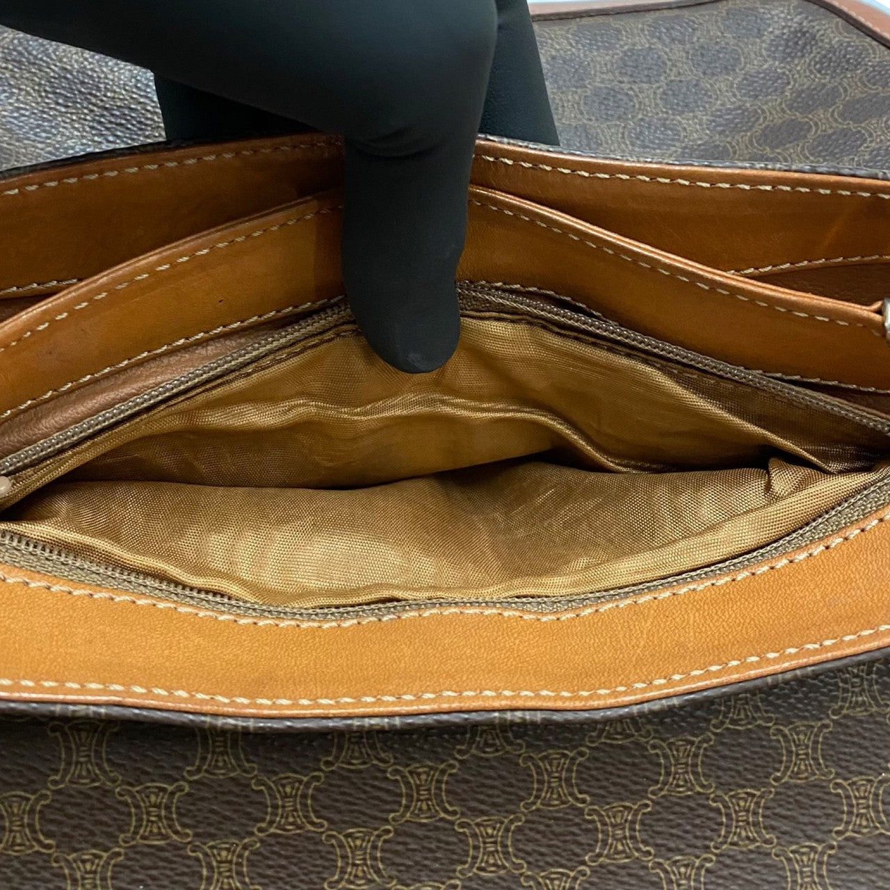 Celine Celine Handbag Brown Leather Size ONE SIZE - 10 Thumbnail
