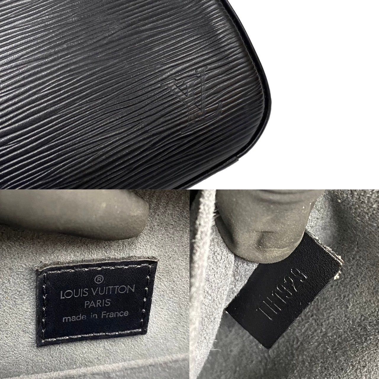 Louis Vuitton Louis Vuitton Handbag Black Undefined Size ONE SIZE - 2 Thumbnail