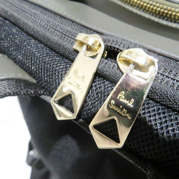 Paul Smith Paul Smith Paul Smith Leather Square Backpack Leather Backpack in Good Condition Size ONE SIZE - 3 Thumbnail