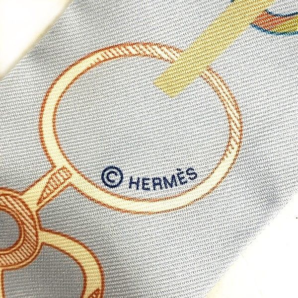 Hermes Hermes Hermes 100% Silk 86x5 Drabukuru Scarf Canvas Scarf in Great Condition Size ONE SIZE - 4 Thumbnail