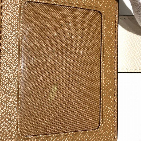 Coach Coach Coach Leather Medium Corner Zip Wallet 6390 Leather Short Wallet 6390 in Good Condition Size ONE SIZE - 7 Thumbnail