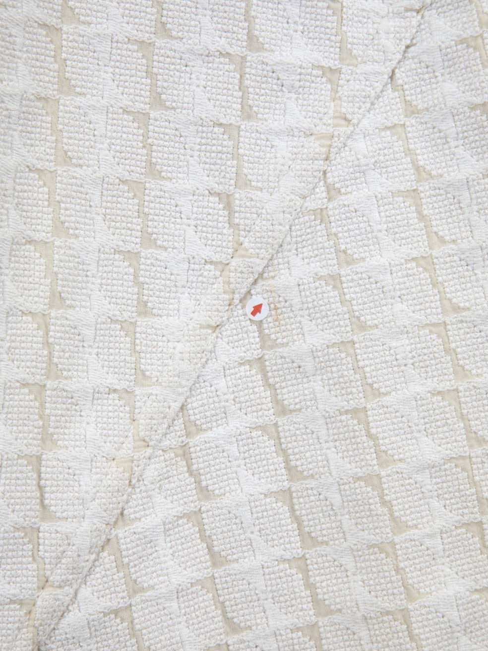 Marni White Abstract Pattern Knee Length Skirt Size 27" / US 4 / IT 40 - 5 Thumbnail