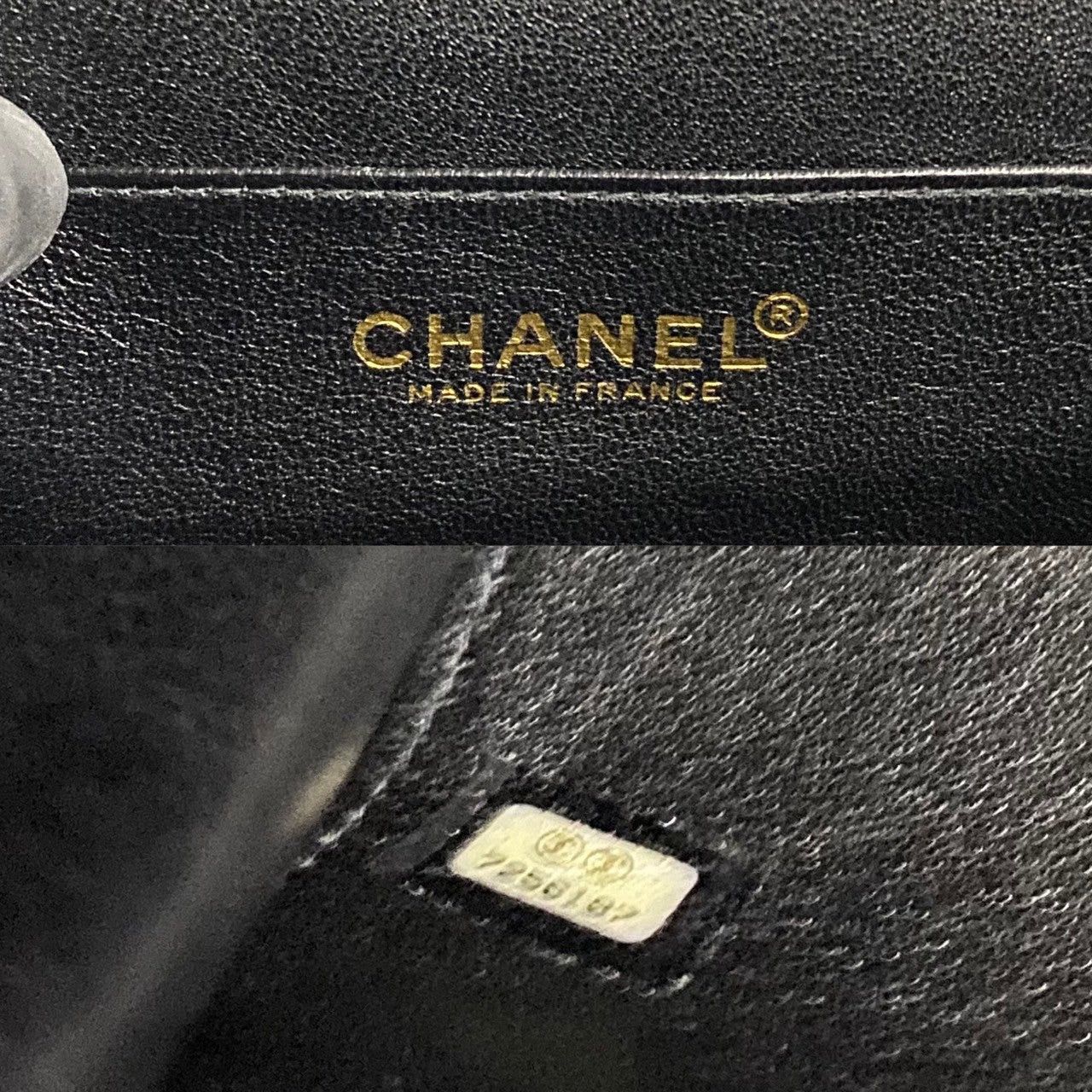 Chanel Chanel Handbag Black Leather Size ONE SIZE - 4 Thumbnail
