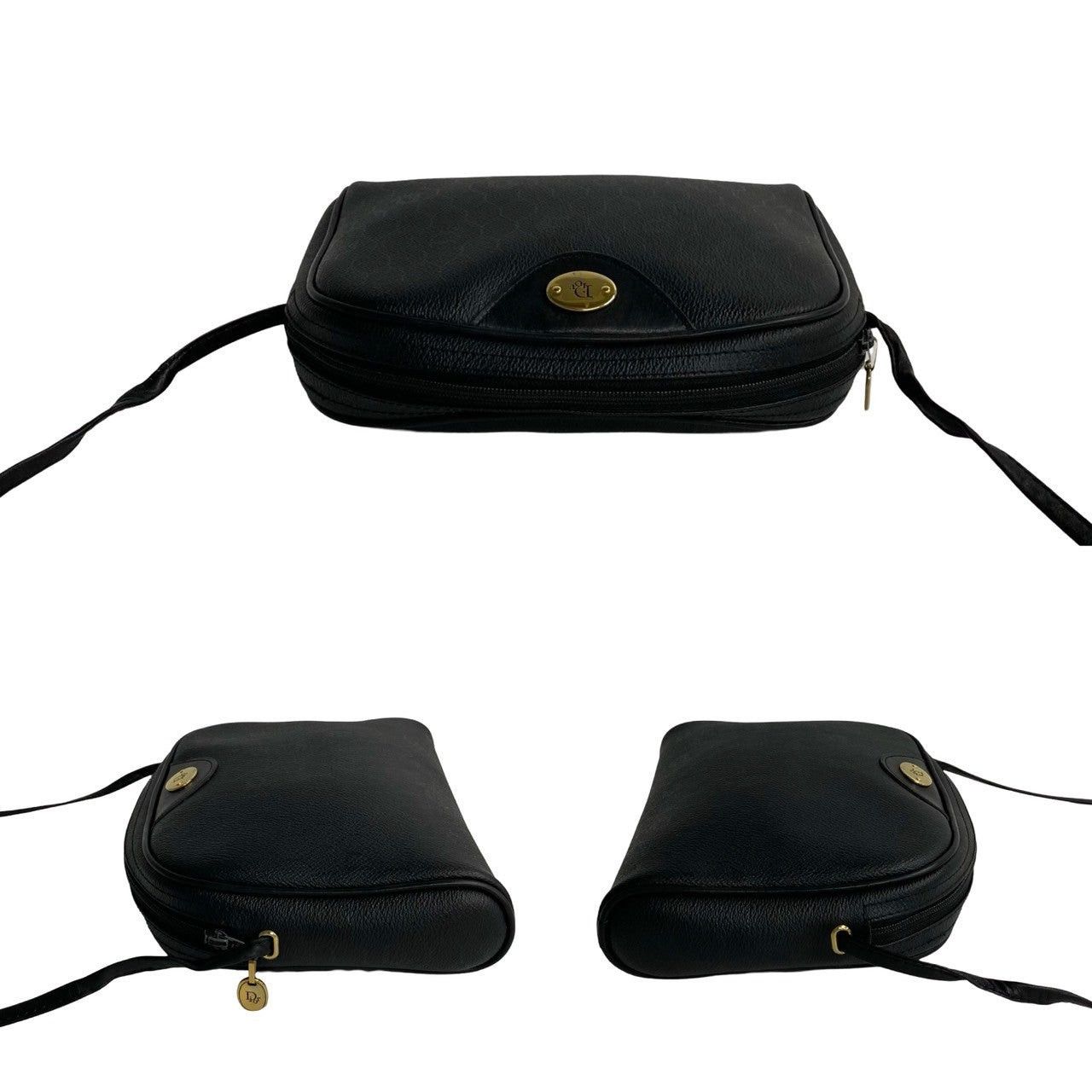 Dior Dior Shoulder Bag Black Leather Size ONE SIZE - 6 Thumbnail