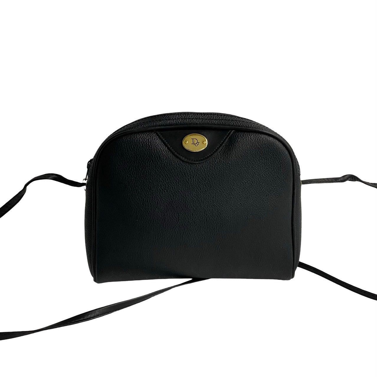 Dior Dior Shoulder Bag Black Leather Size ONE SIZE - 3 Thumbnail
