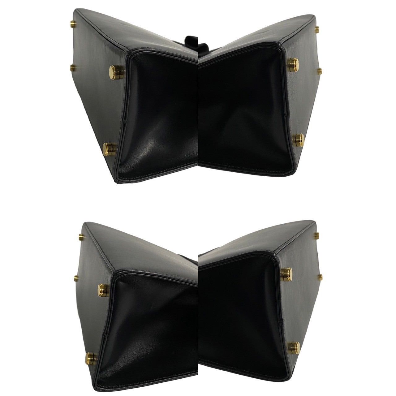 Salvatore Ferragamo Salvatore Ferragamo Handbag Black Vitello Size ONE SIZE - 7 Thumbnail