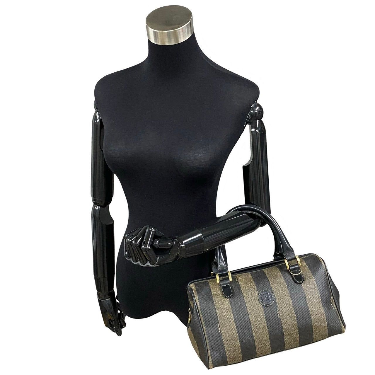 Fendi Fendi Handbag Brown Leather Size ONE SIZE - 2 Thumbnail