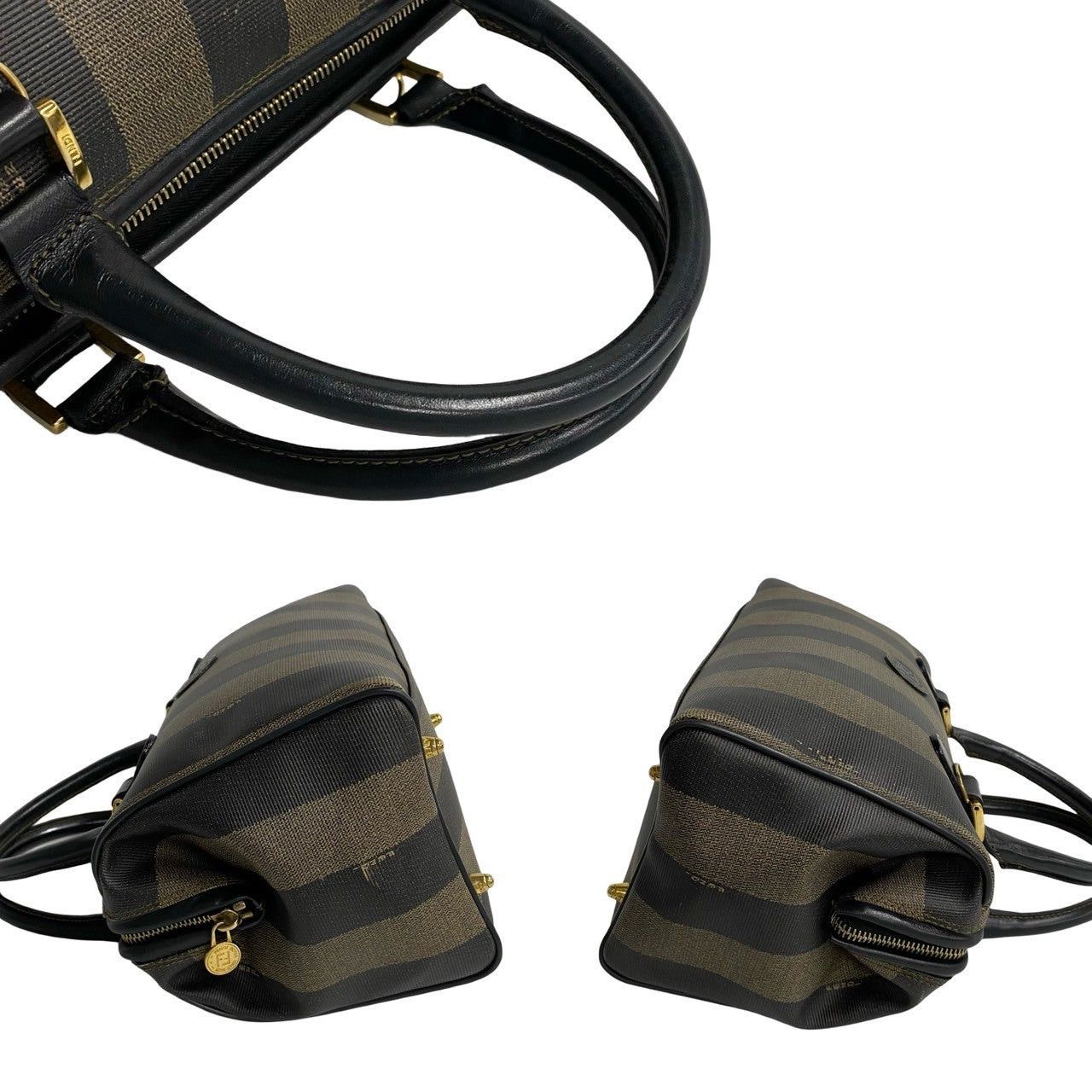 Fendi Fendi Handbag Brown Leather Size ONE SIZE - 5 Thumbnail