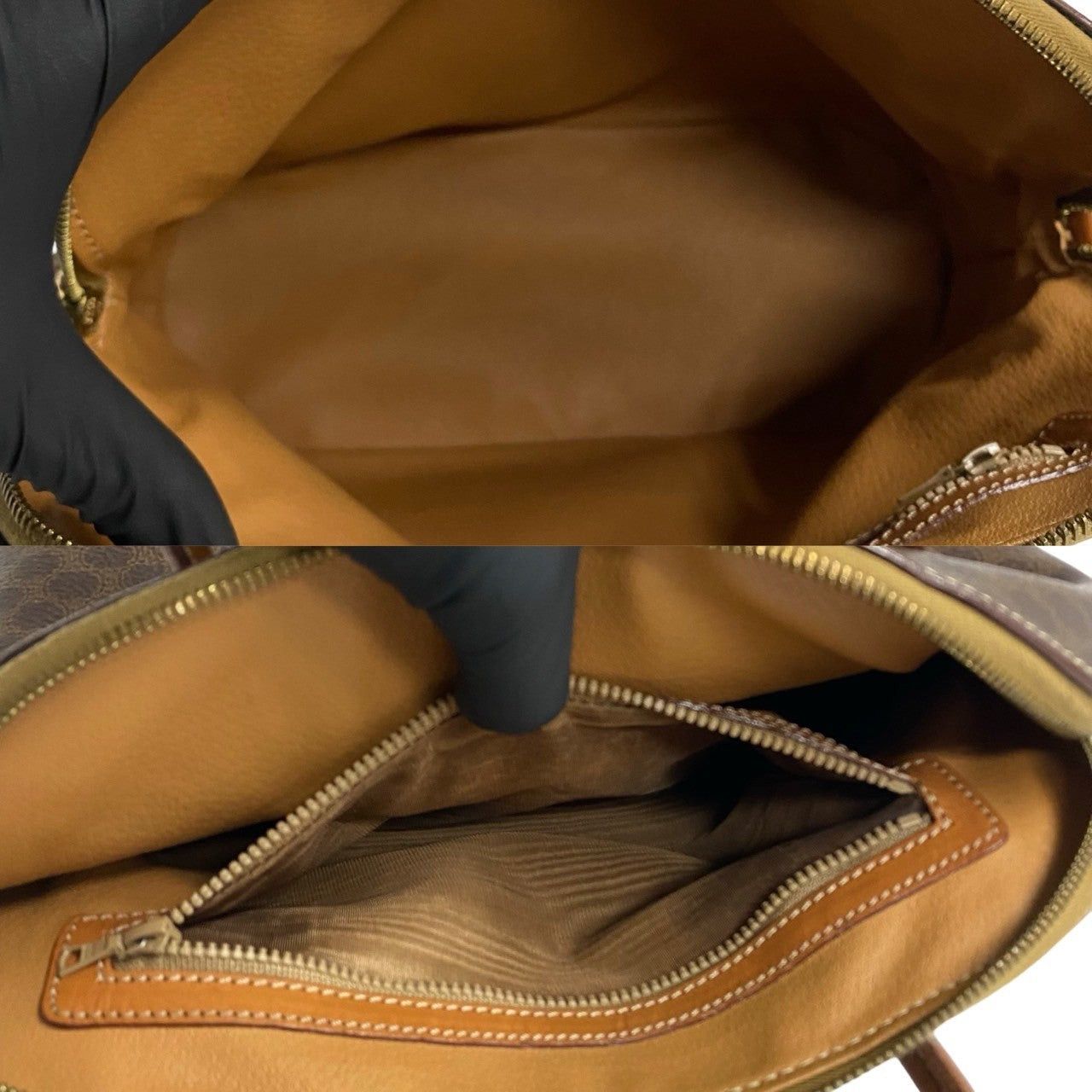 Celine Celine Handbag Brown Leather Size ONE SIZE - 9 Thumbnail