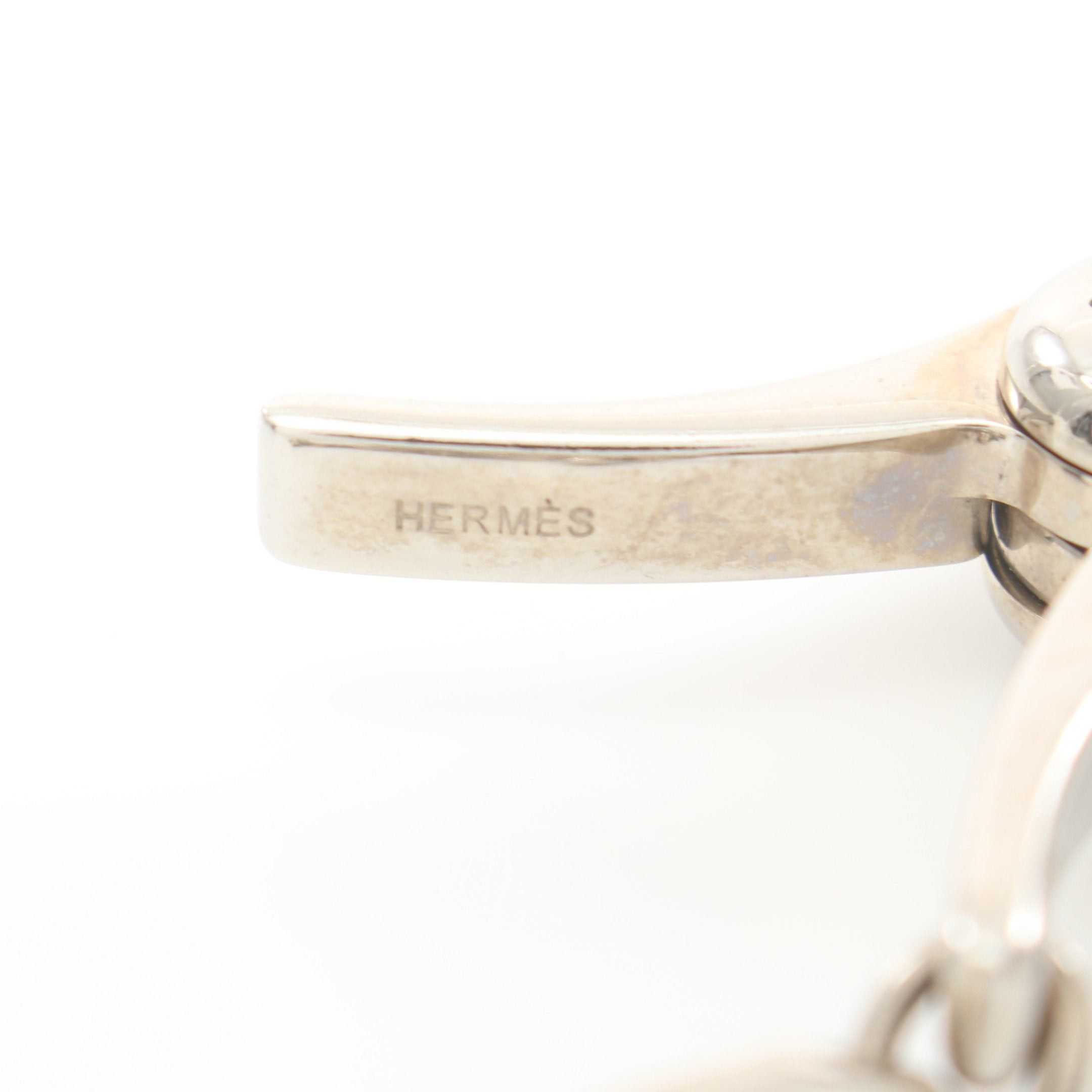 Hermes Hermes Fille Glove Holder Silver Size ONE SIZE - 3 Thumbnail