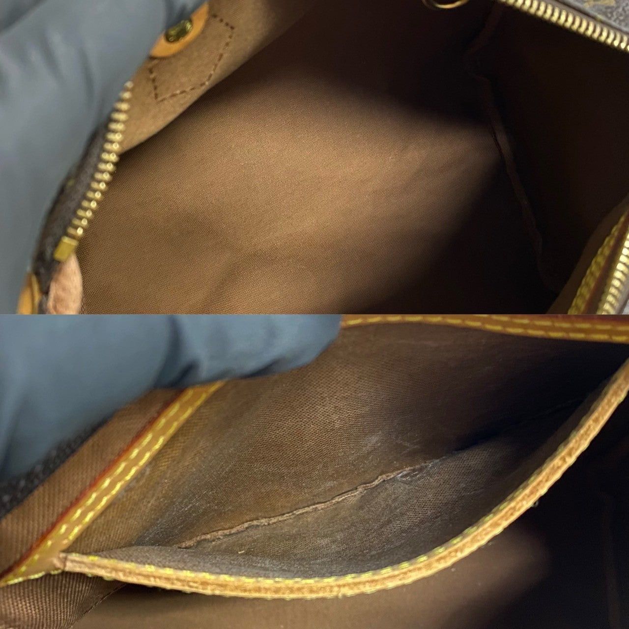 Louis Vuitton Louis Vuitton Handbag Brown Leather Size ONE SIZE - 8 Thumbnail