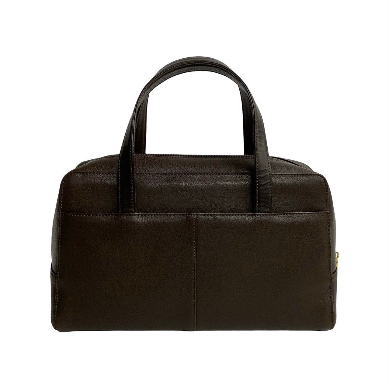 Burberry Burberry Handbag Brown Leather Size ONE SIZE - 4 Thumbnail