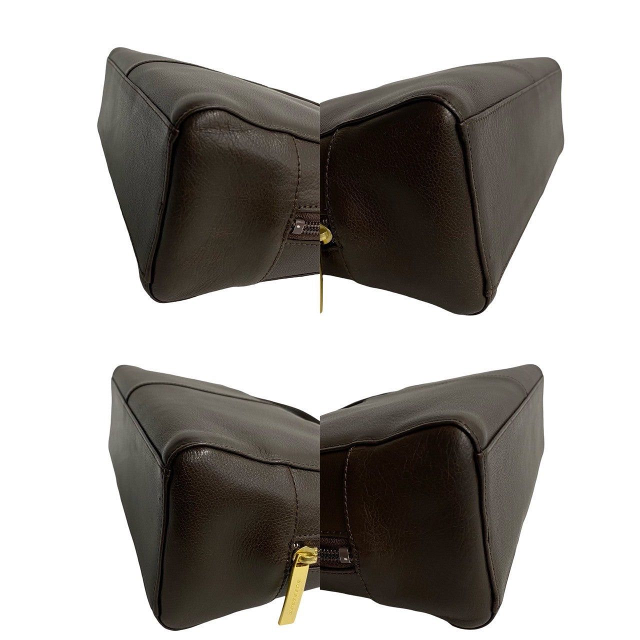Burberry Burberry Handbag Brown Leather Size ONE SIZE - 7 Thumbnail