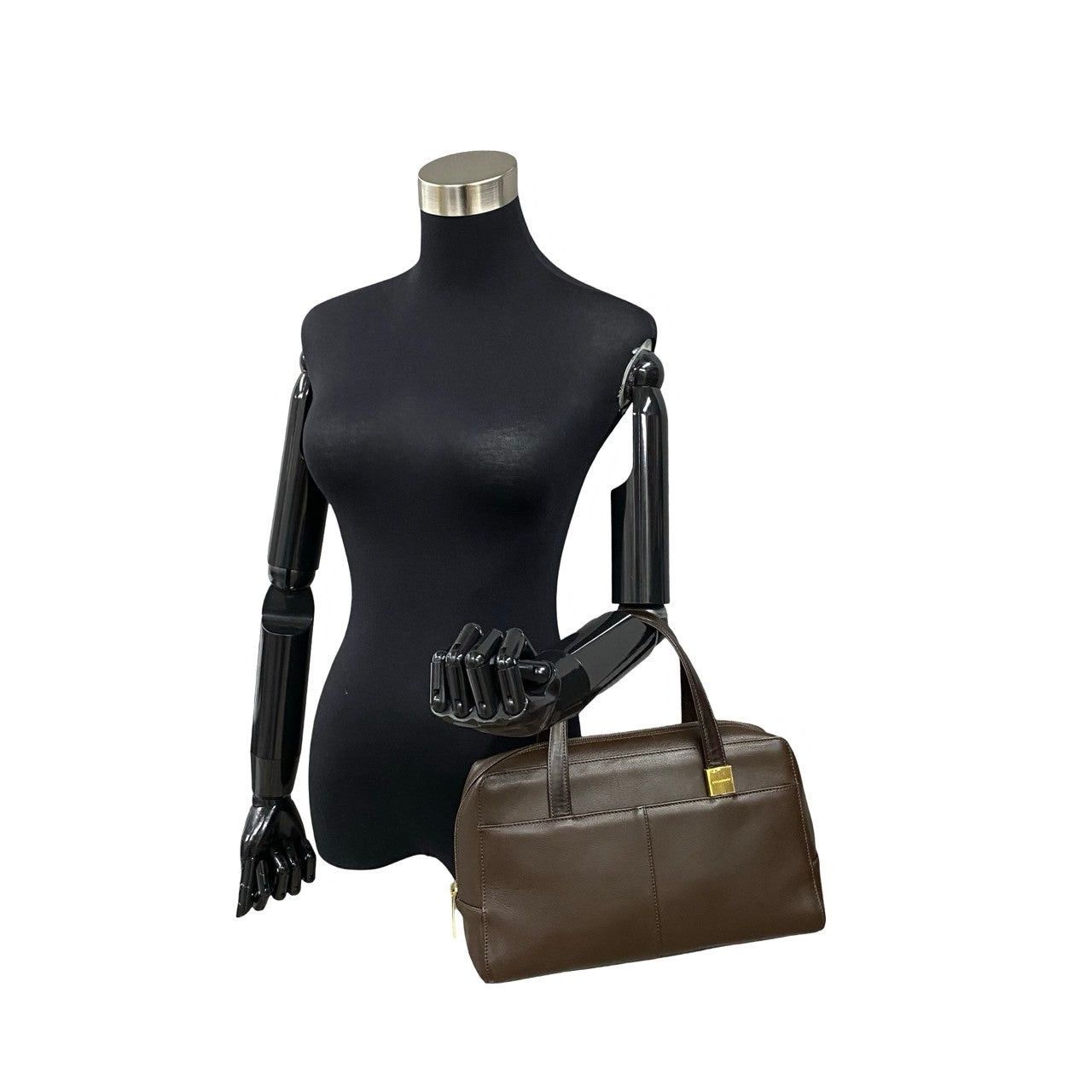 Burberry Burberry Handbag Brown Leather Size ONE SIZE - 2 Thumbnail