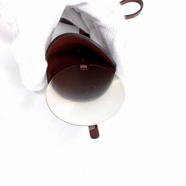 Hermes Hermes Hermes Leather 6.5 Miroir Pendant Necklace Leather Pet Collar in Great Condition Size ONE SIZE - 2 Thumbnail
