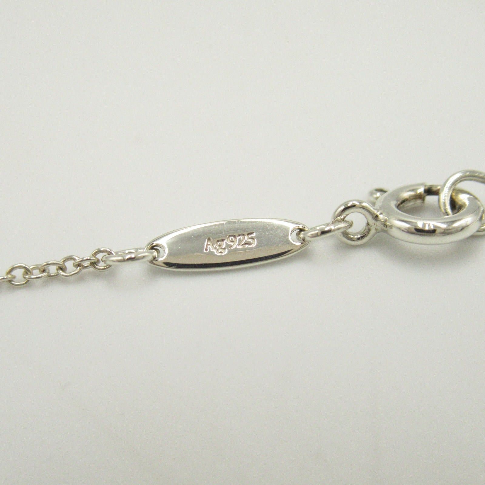 Tiffany & Co. Tiffany Co Open Heart Pink Sapphire Pendant Necklace 925 Silver Size ONE SIZE - 6 Thumbnail