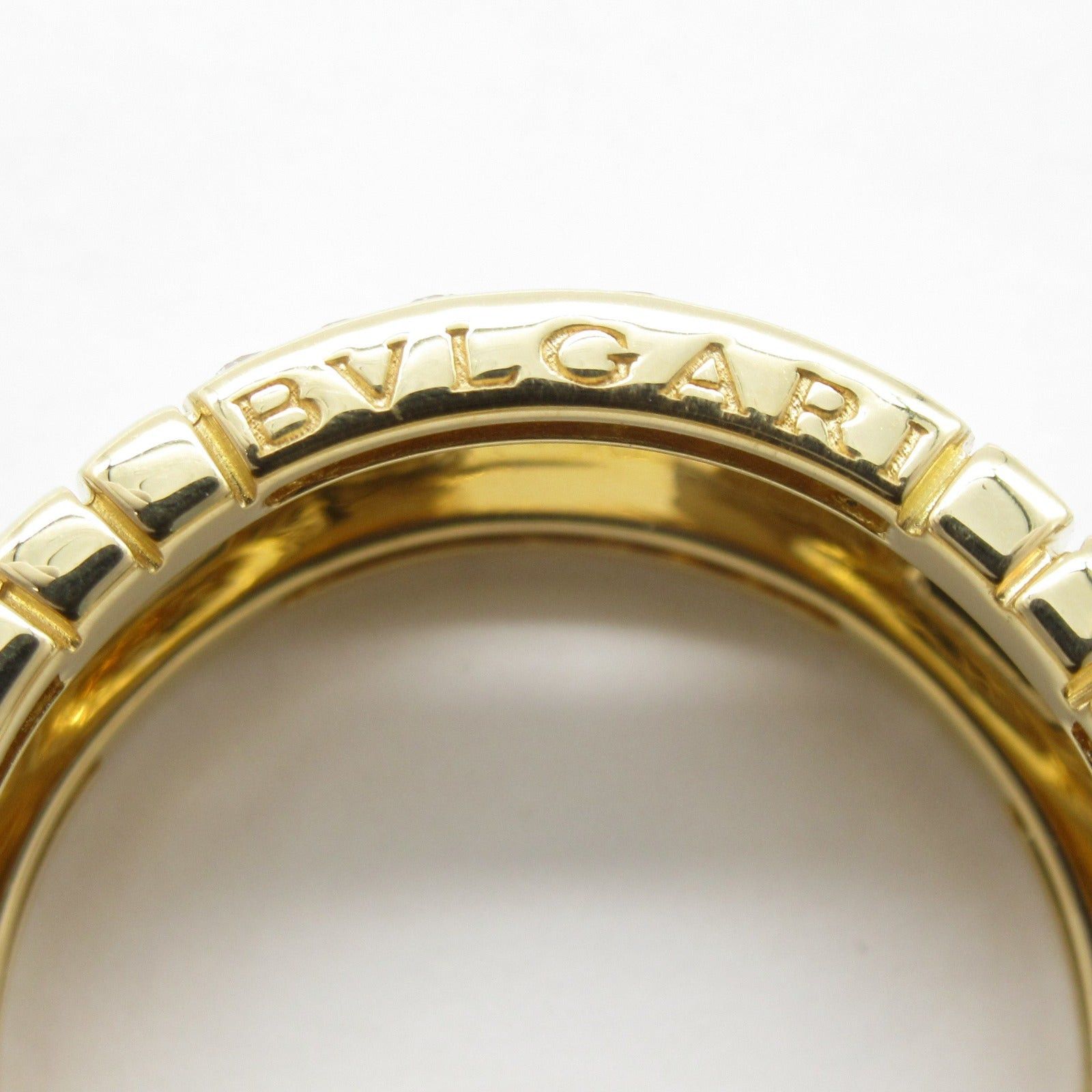 Bvlgari Bvlgari Parentesi Diamond Ring K18 (Yellow Gold) Clear Size ONE SIZE - 4 Thumbnail