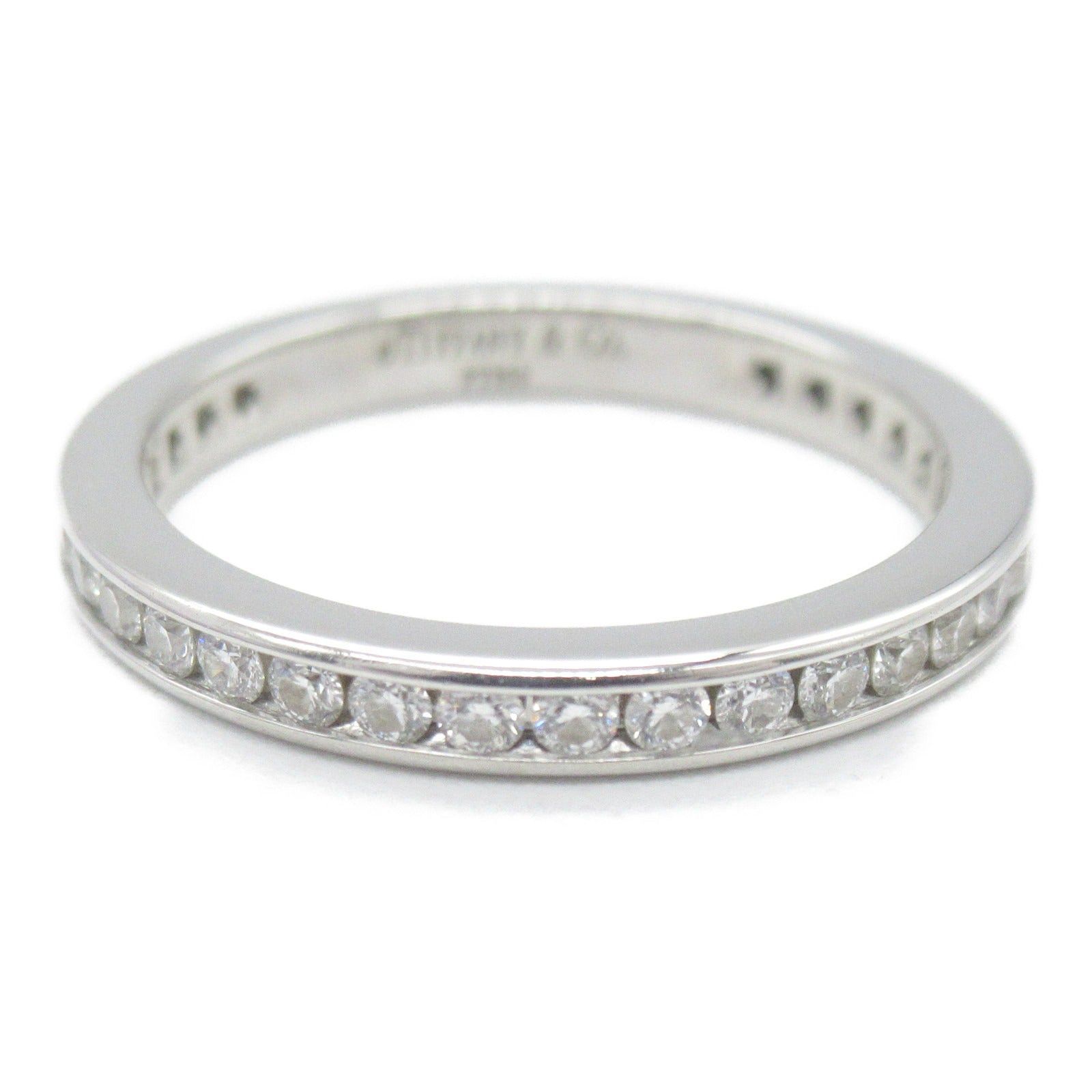 Tiffany & Co. Tiffany Co Channel Settings Full Eternity Diamond Ring Pt950 Platinum Clear Size ONE SIZE - 3 Thumbnail